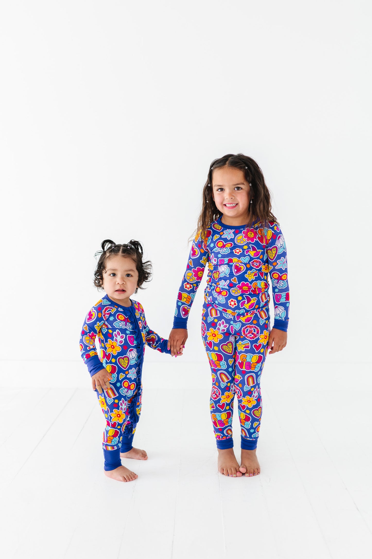I'm Groovy and I Know It Convertible Footies with Ruffle