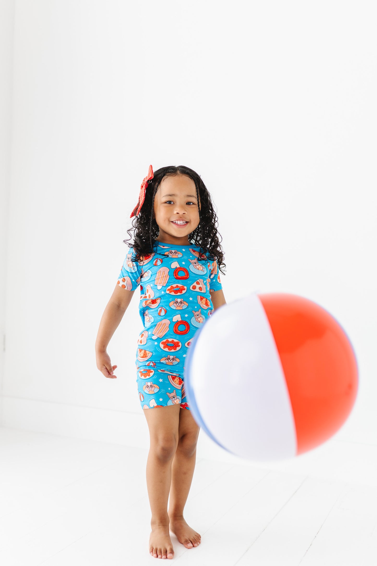Poolside Pawty Kids Pajamas
