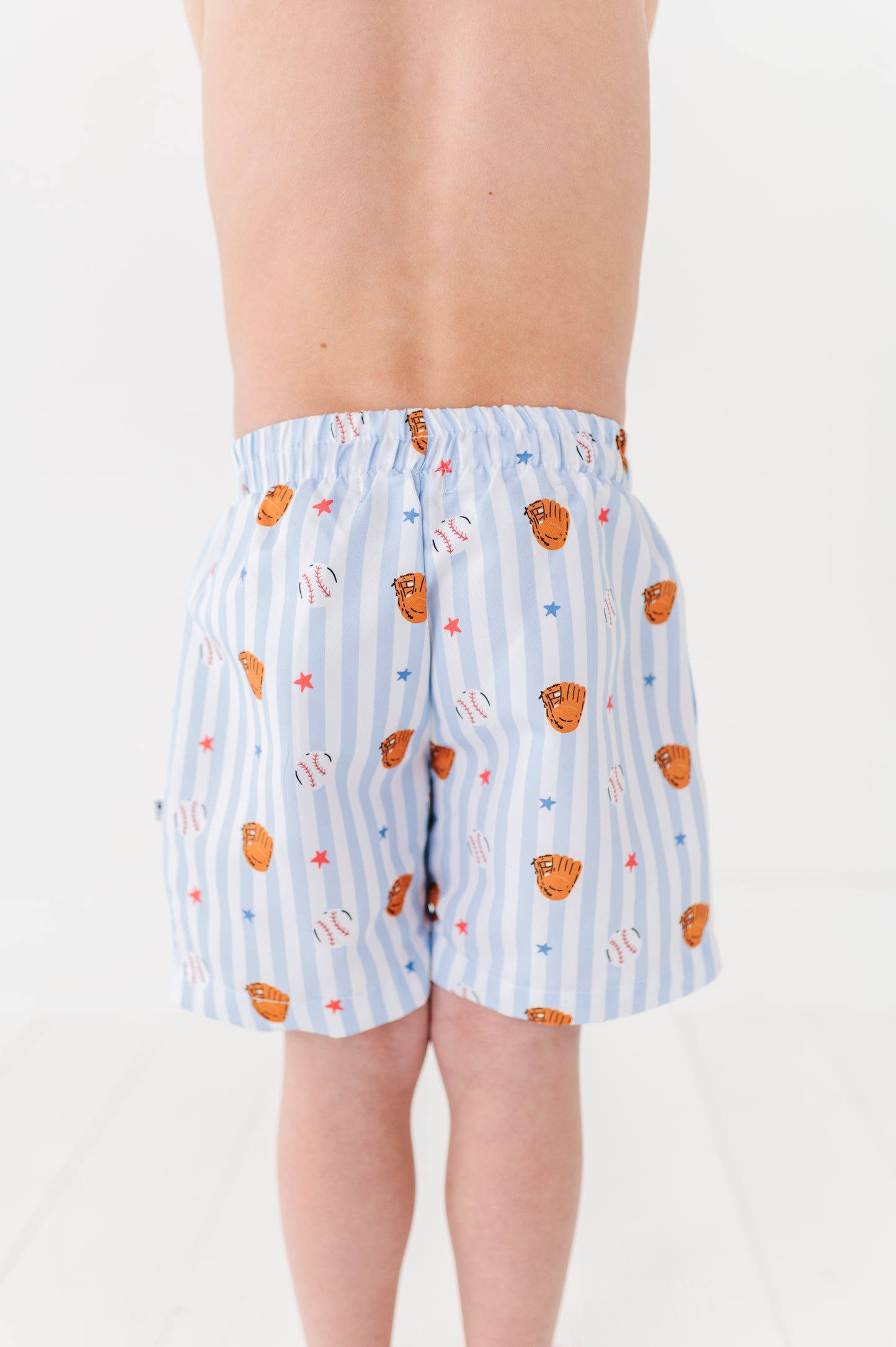 Stripe Out Boys Swim Trunks