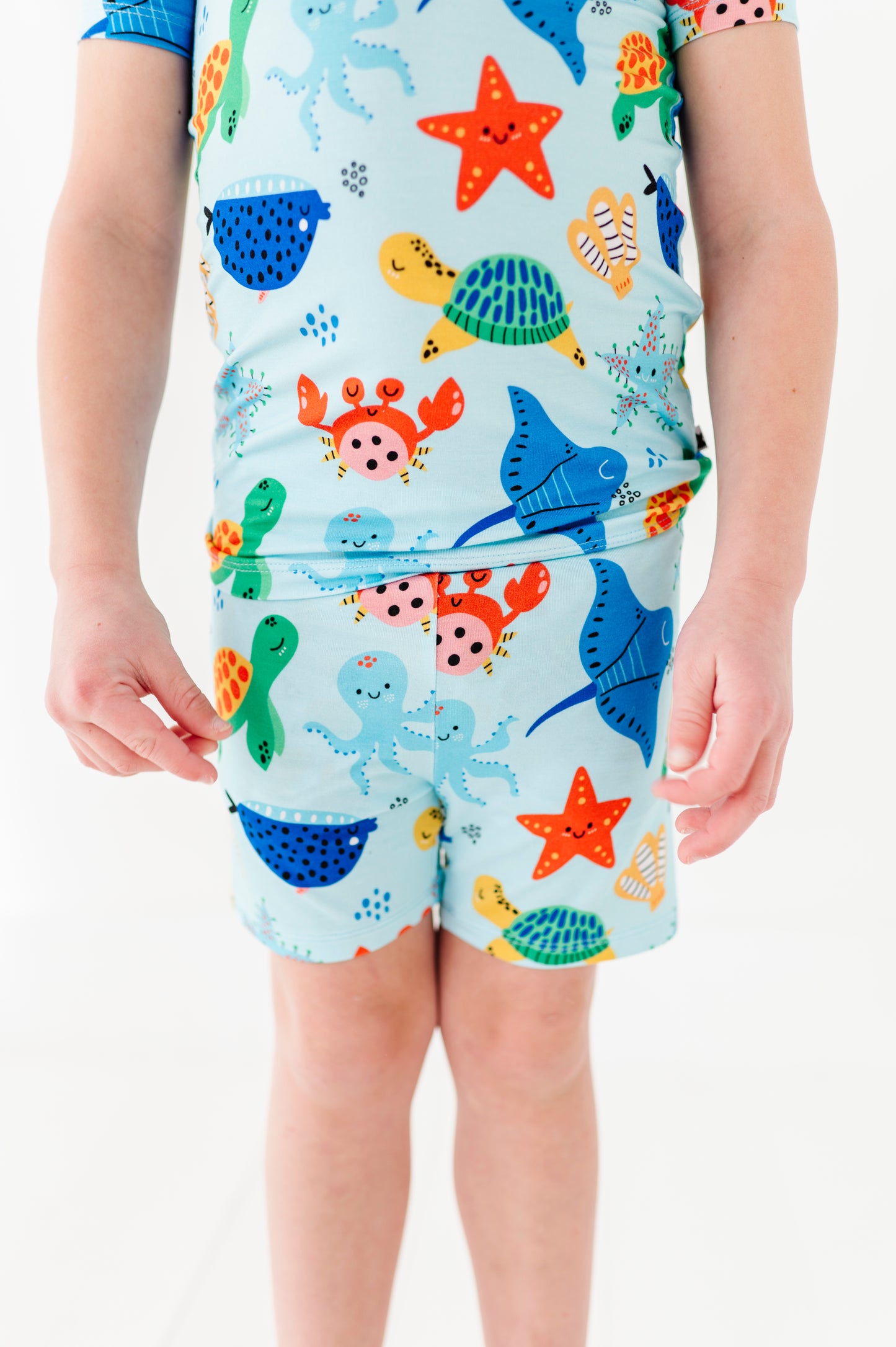 Under the ZZZ Kid Pajamas- Short Sleeve and Shorts