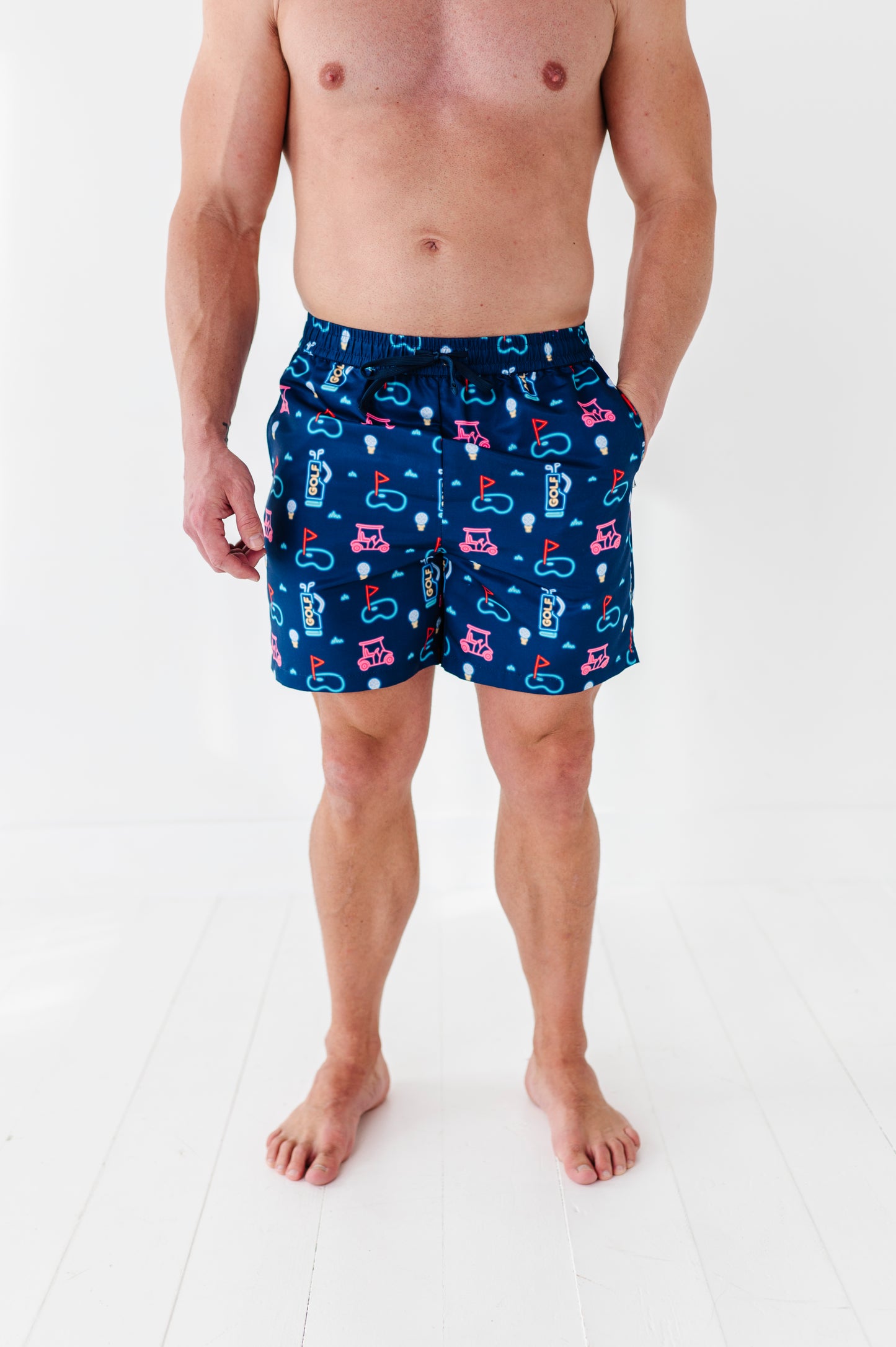 All Fore Dad Men's Swim Trunks