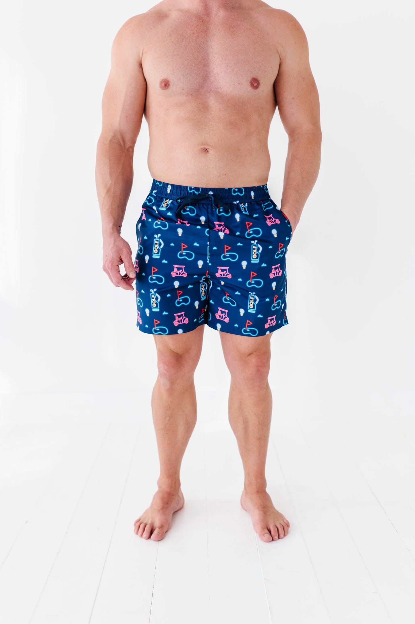 All Fore Dad Men's Swim Trunks