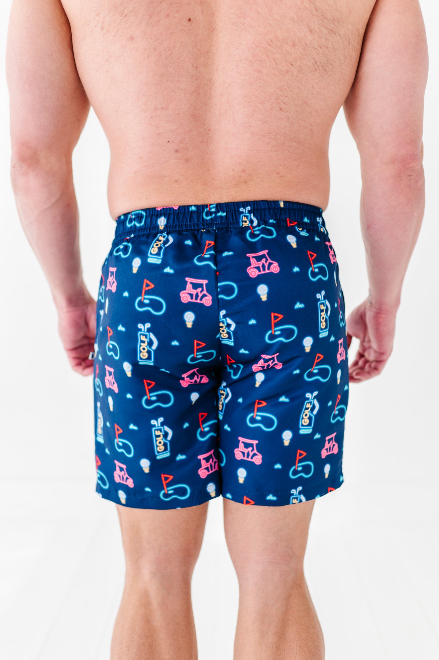 All Fore Dad Men's Swim Trunks