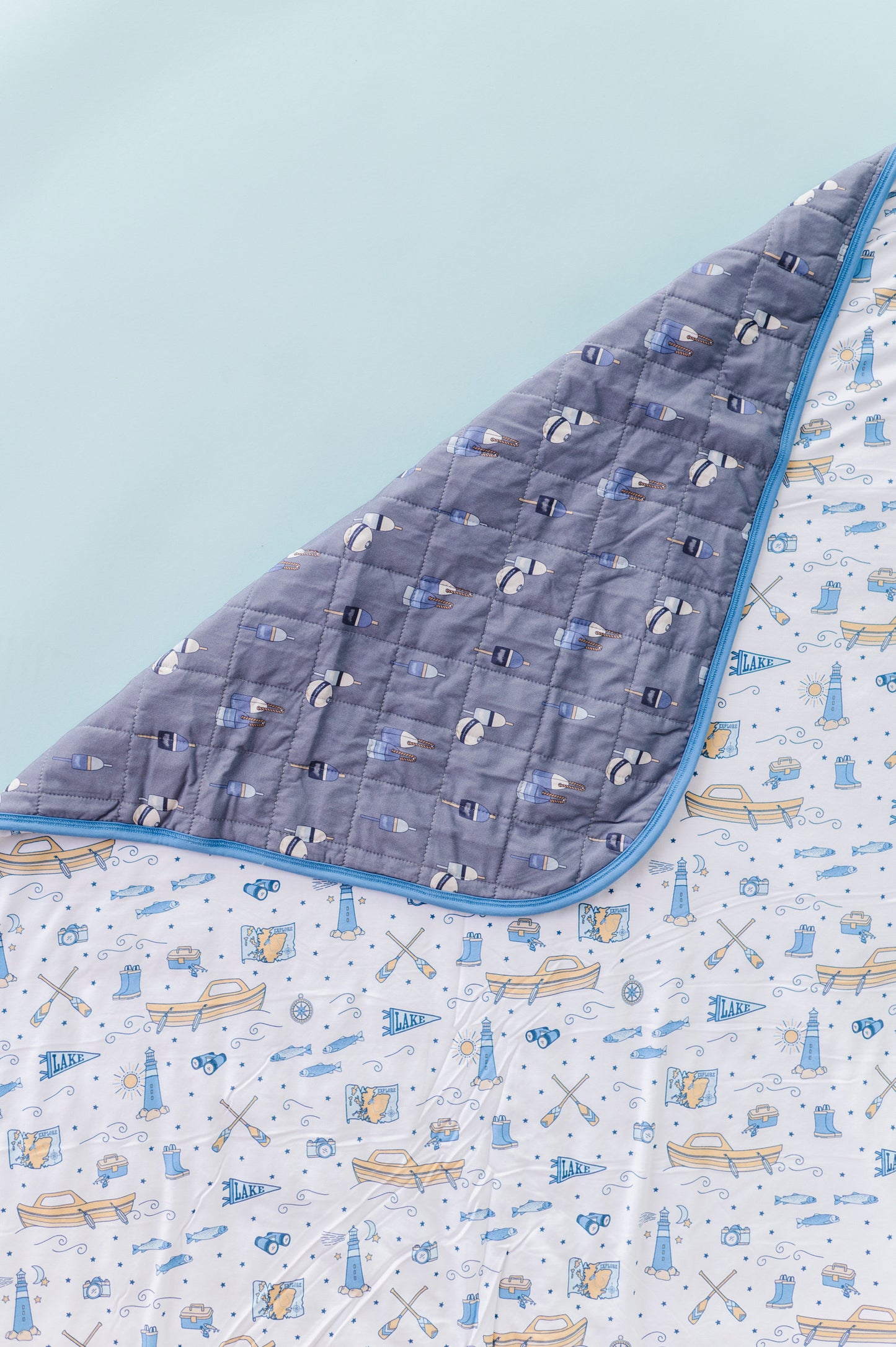 Lake It Or Leave It Adult Quilted Blanket - XL