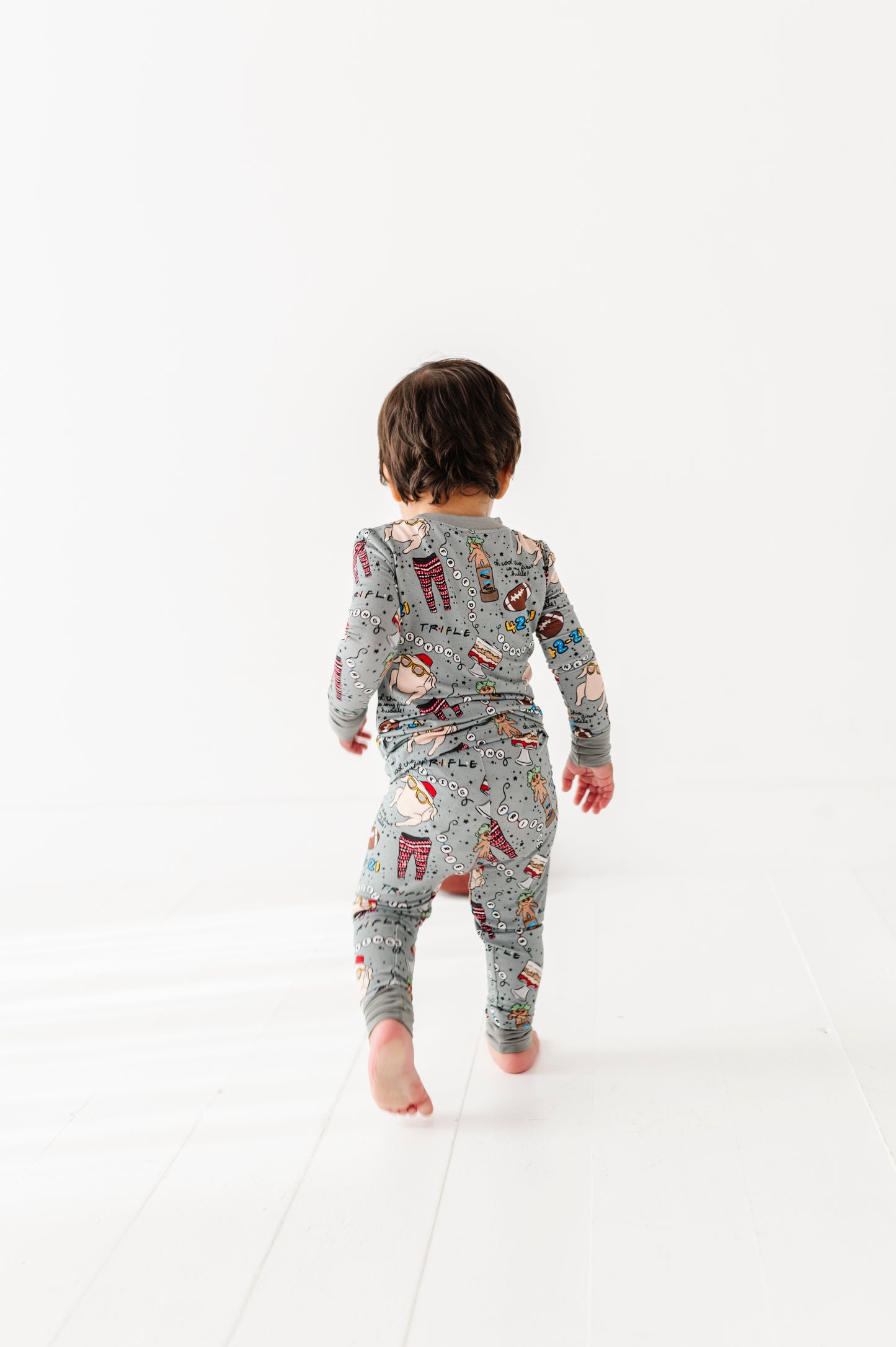 Could this BE any more Thanksgiving-y? Kids Pajamas