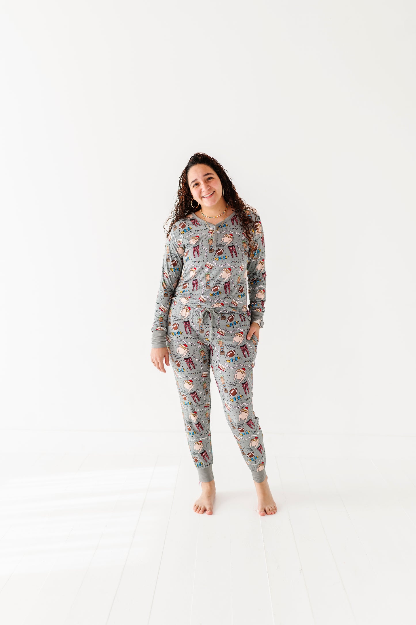 Could this BE any more Thanksgiving-y? Women's Jogger Set