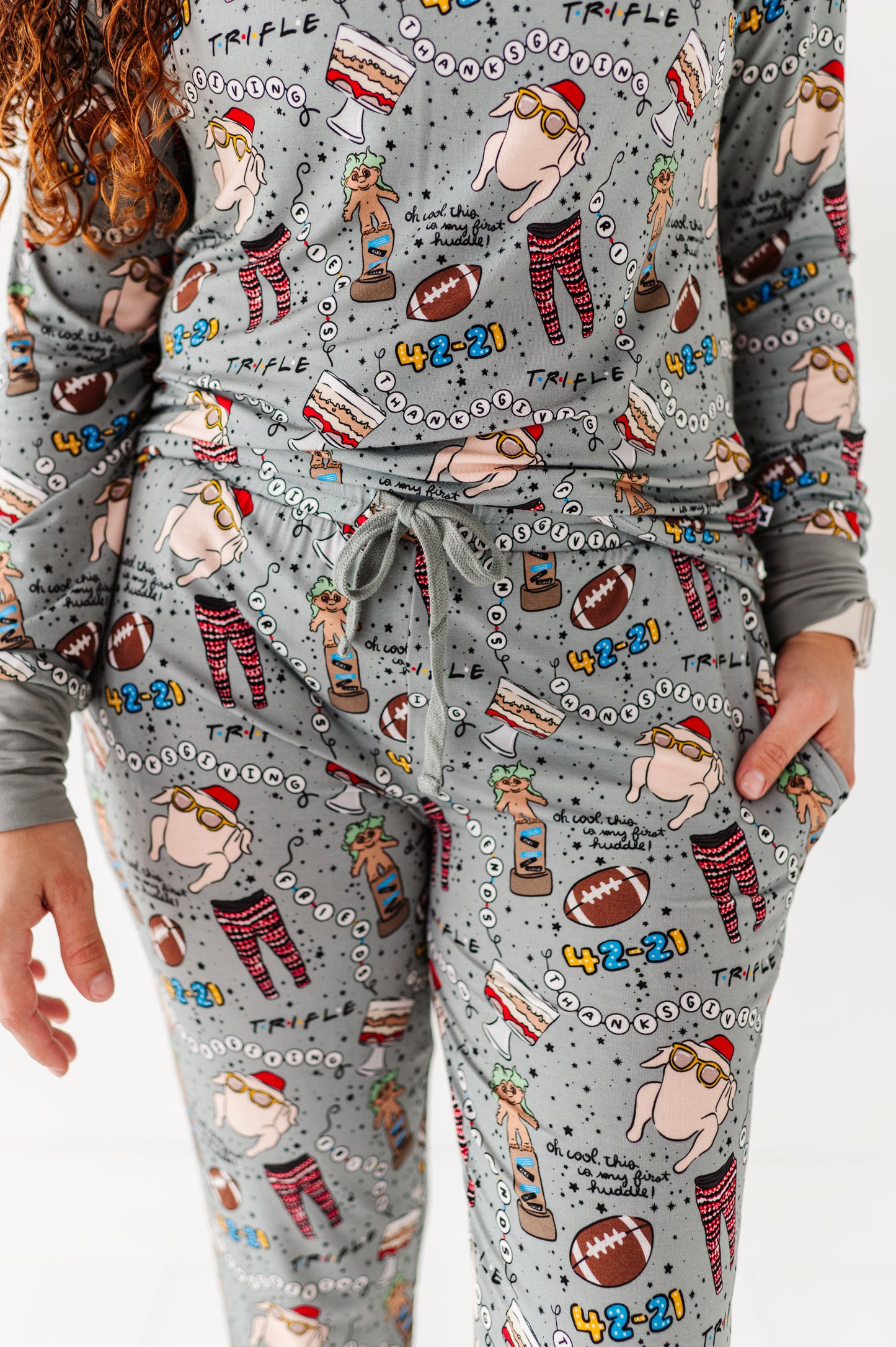 Could this BE any more Thanksgiving-y? Women's Jogger Set