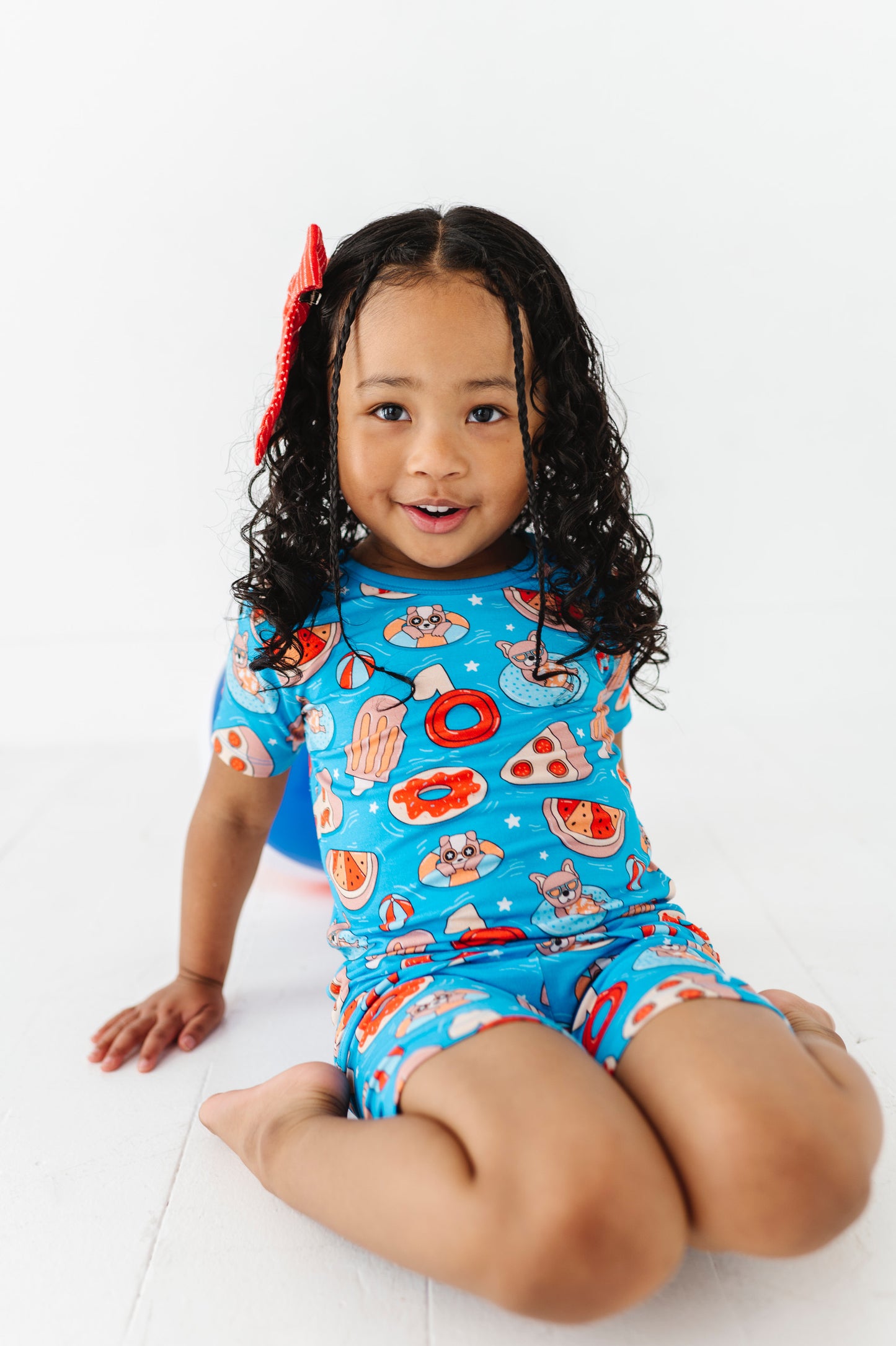 Poolside Pawty Kids Pajamas