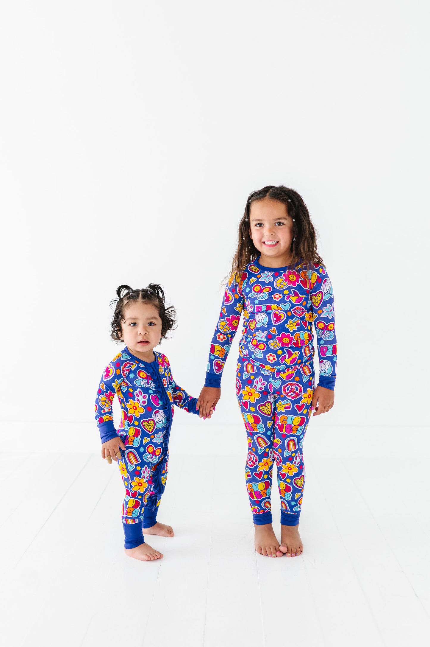 I'm Groovy and I Know It Convertible Footies with Ruffle