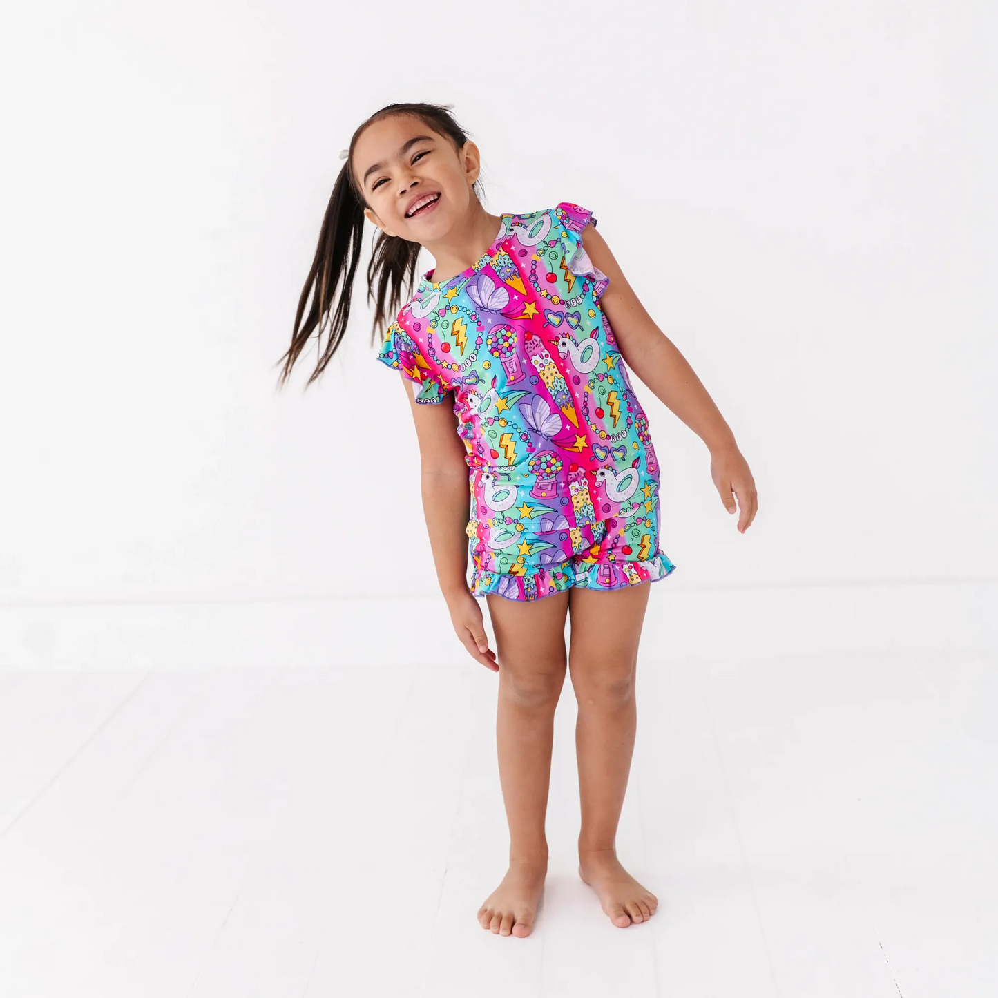 Cosmic Candyland Short Set Kids