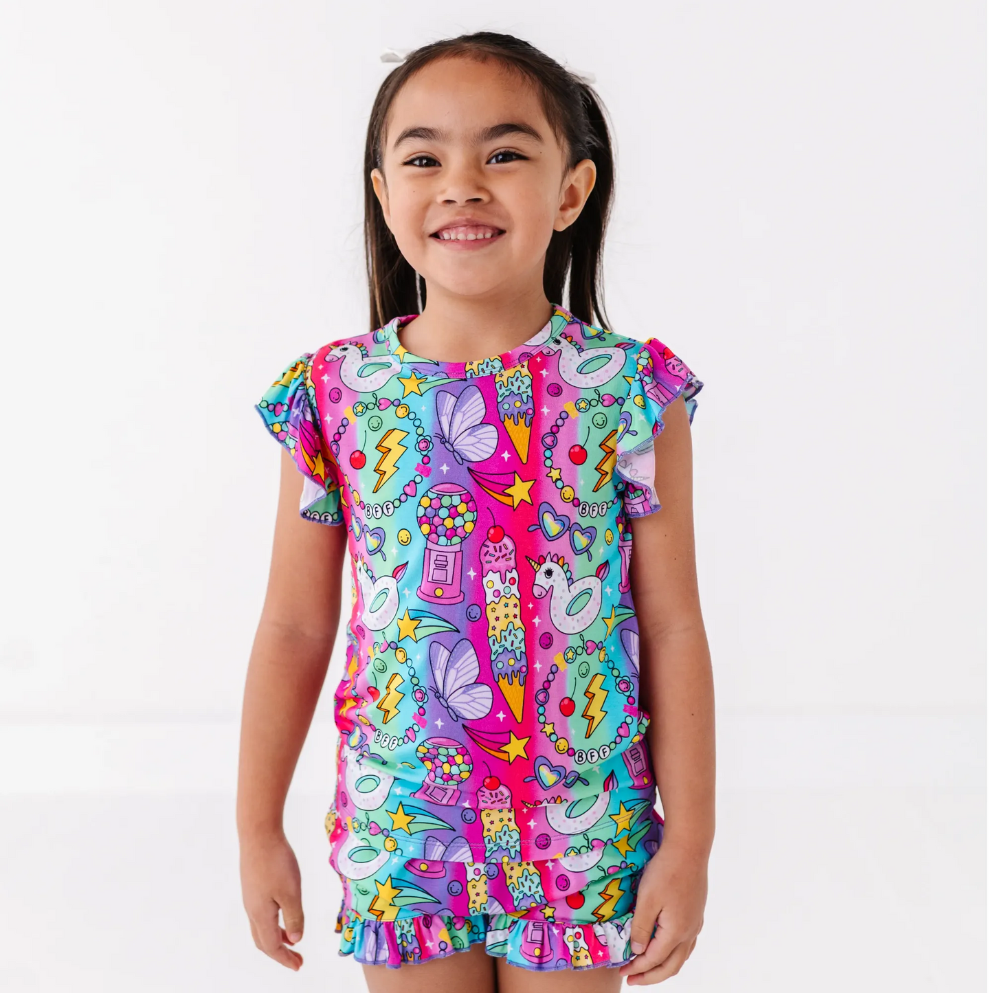 Cosmic Candyland Short Set Kids