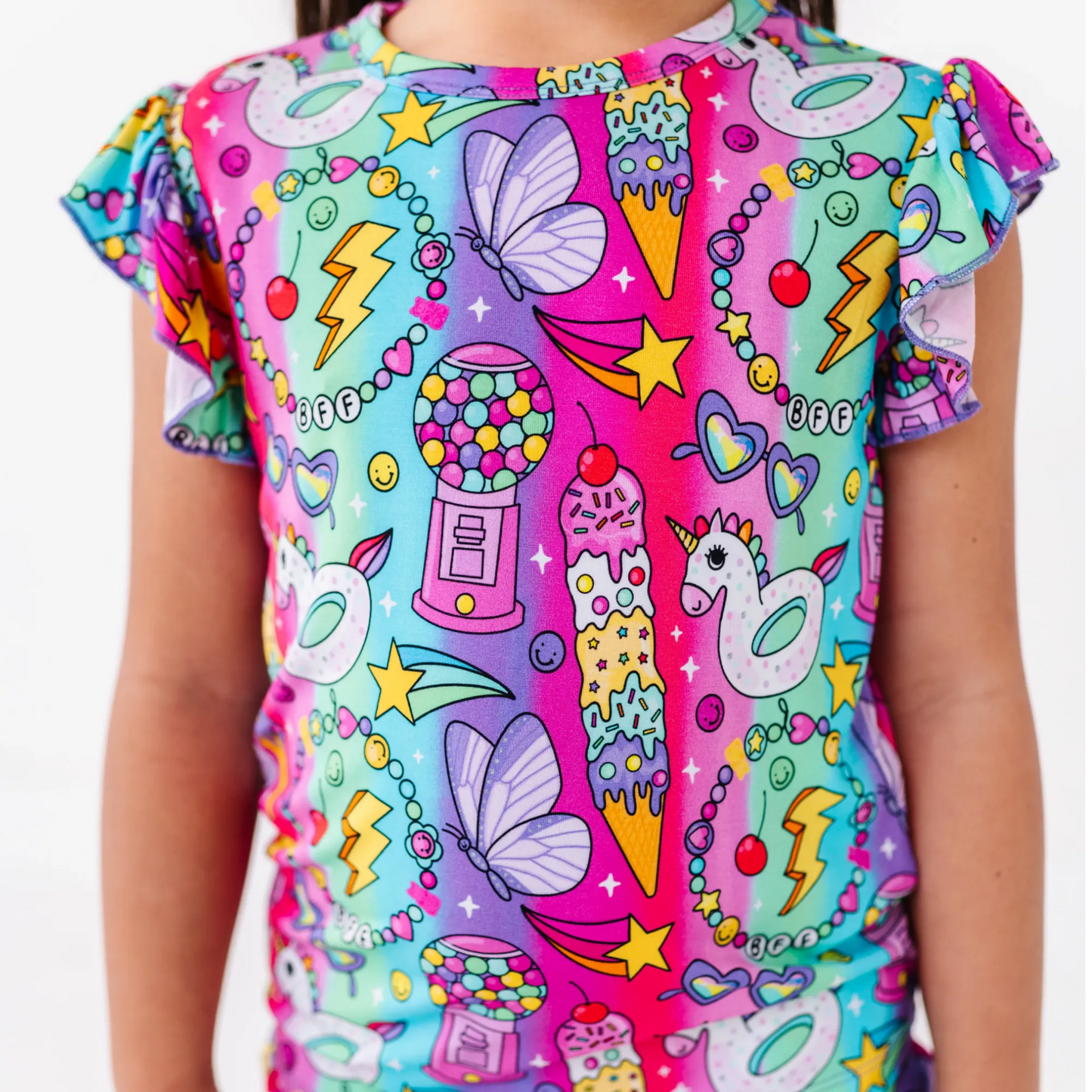 Cosmic Candyland Short Set Kids