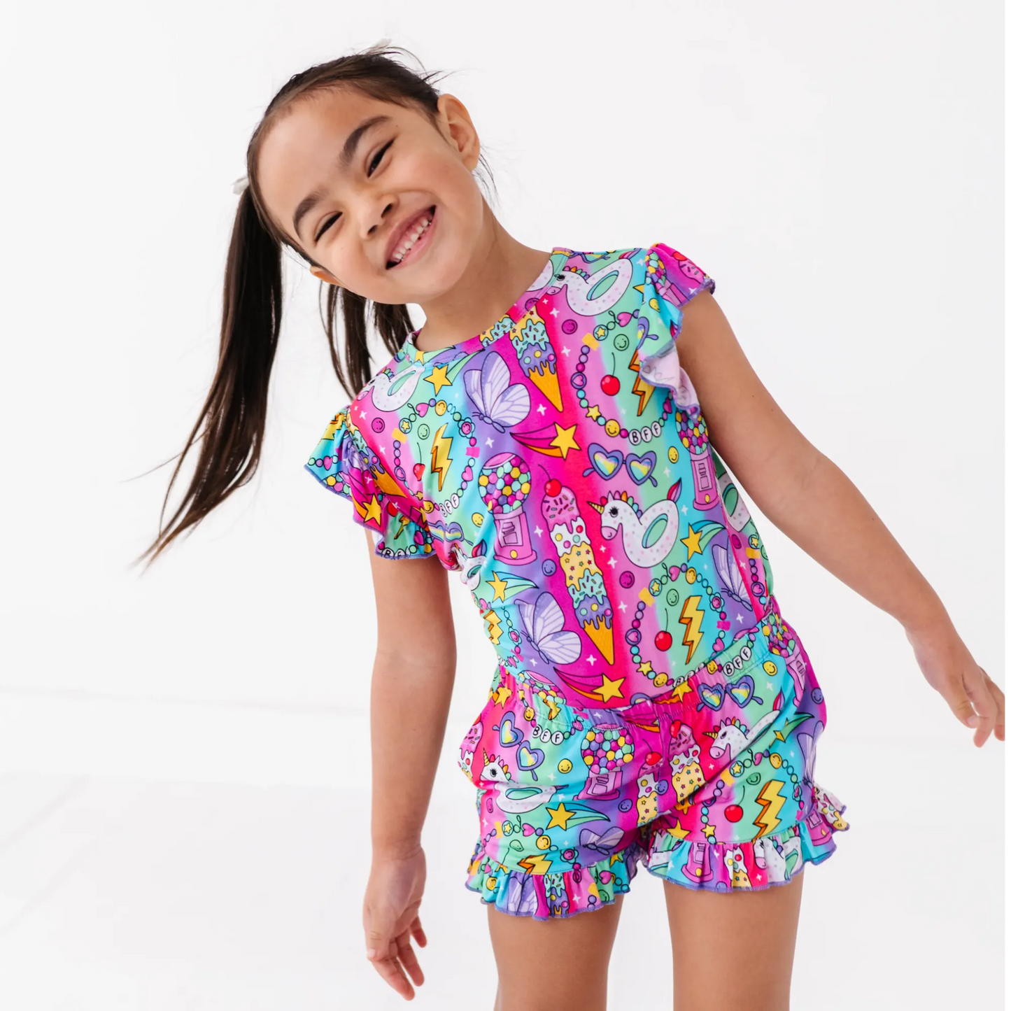 Cosmic Candyland Short Set Kids
