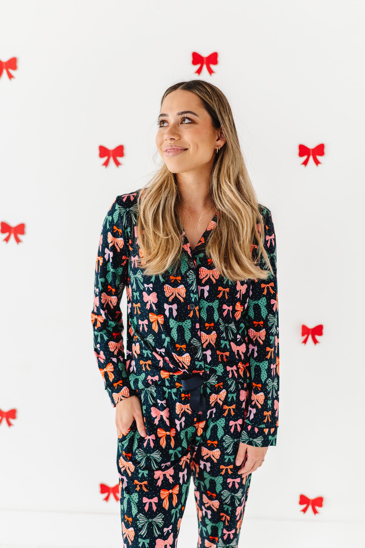 Merry Little Bows Mama Lounge Set