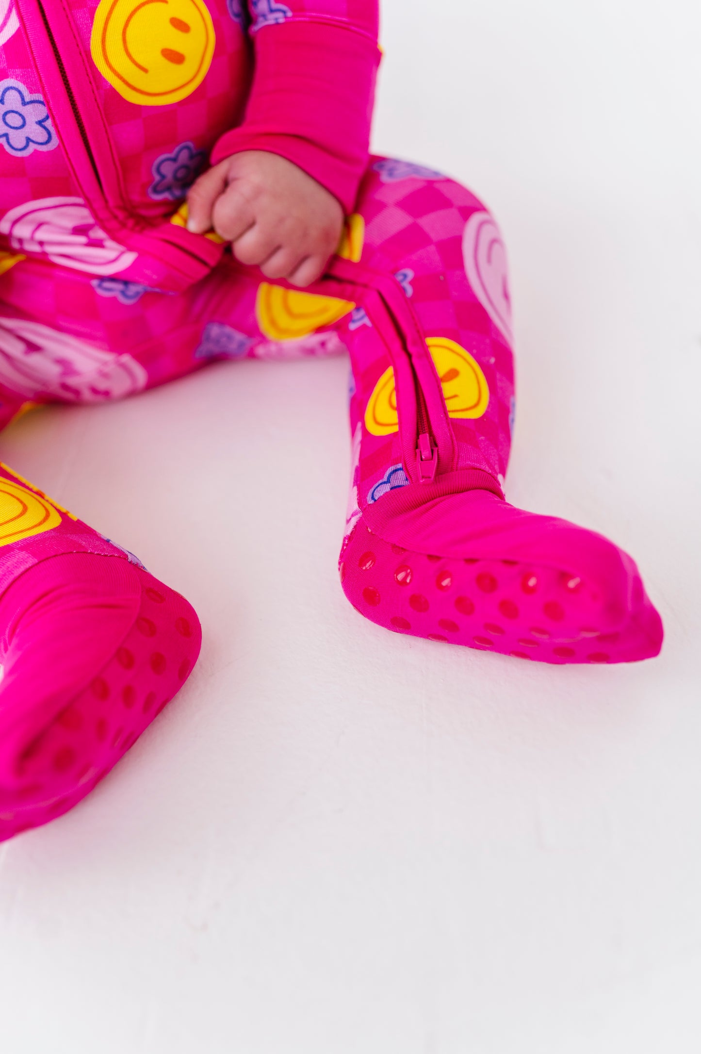 Electric Smiles Convertible Footies
