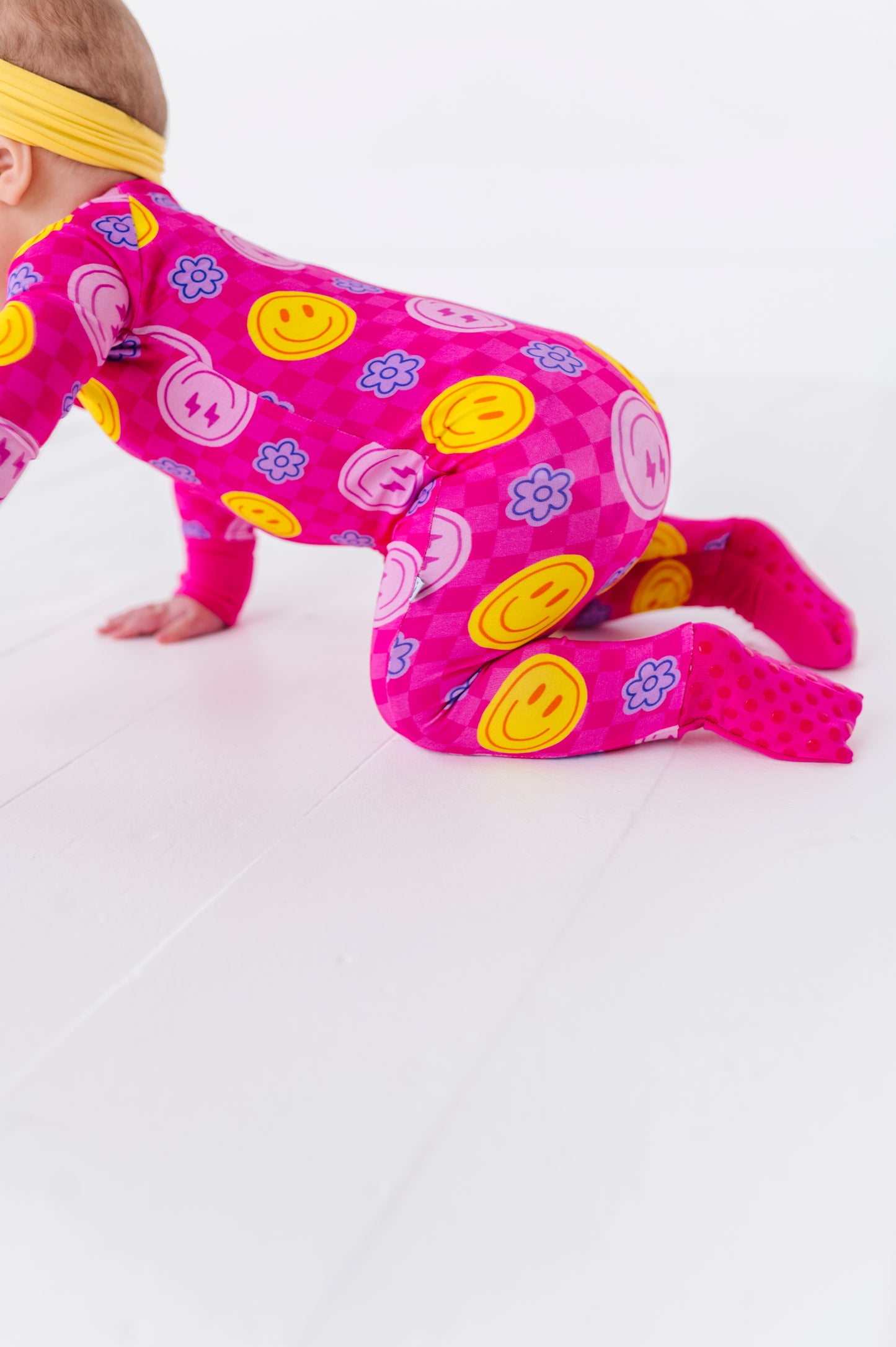 Electric Smiles Convertible Footies