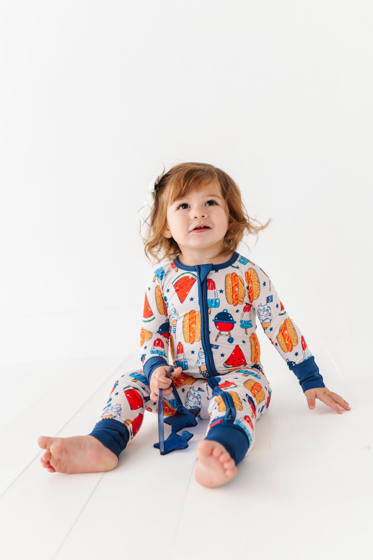Red, White & BBQ Convertible Footies