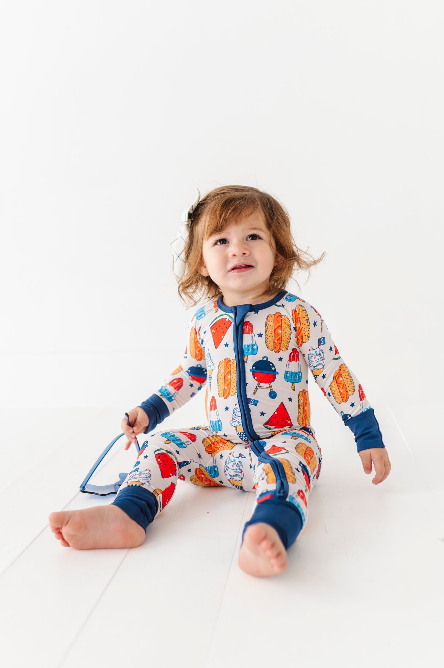 Red, White & BBQ Convertible Footies