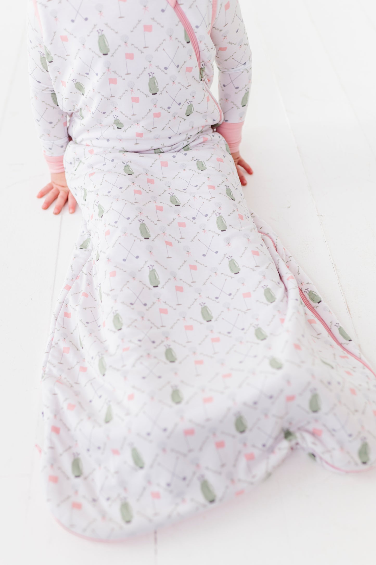 Dressed to the Tee Sleep Bag - Pink