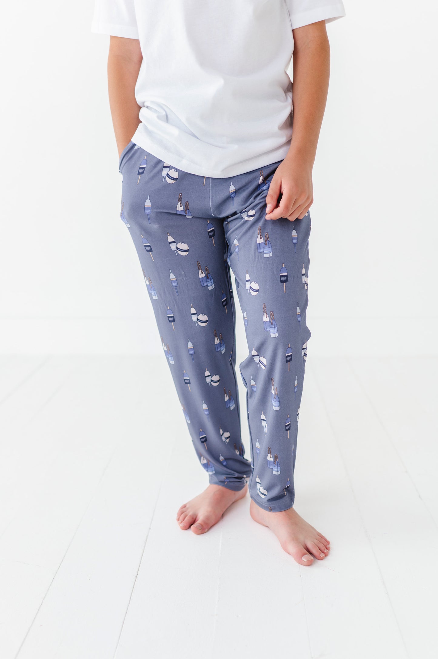 Don't Worry, Buoy Happy Boys Lounge Pants - Bigger Kids