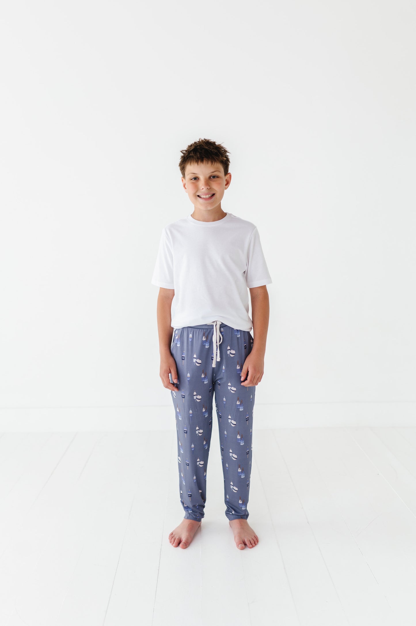 Don't Worry, Buoy Happy Boys Lounge Pants - Bigger Kids