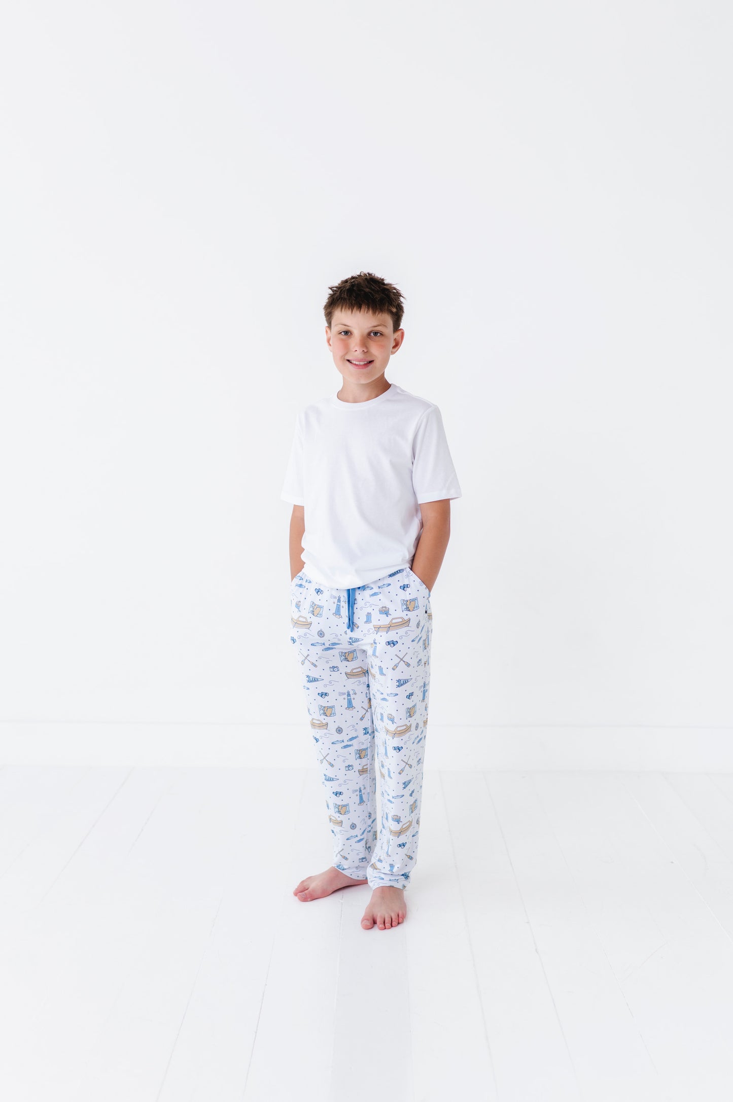 Lake it Or Leave It Boys Lounge Pants - Bigger Kids