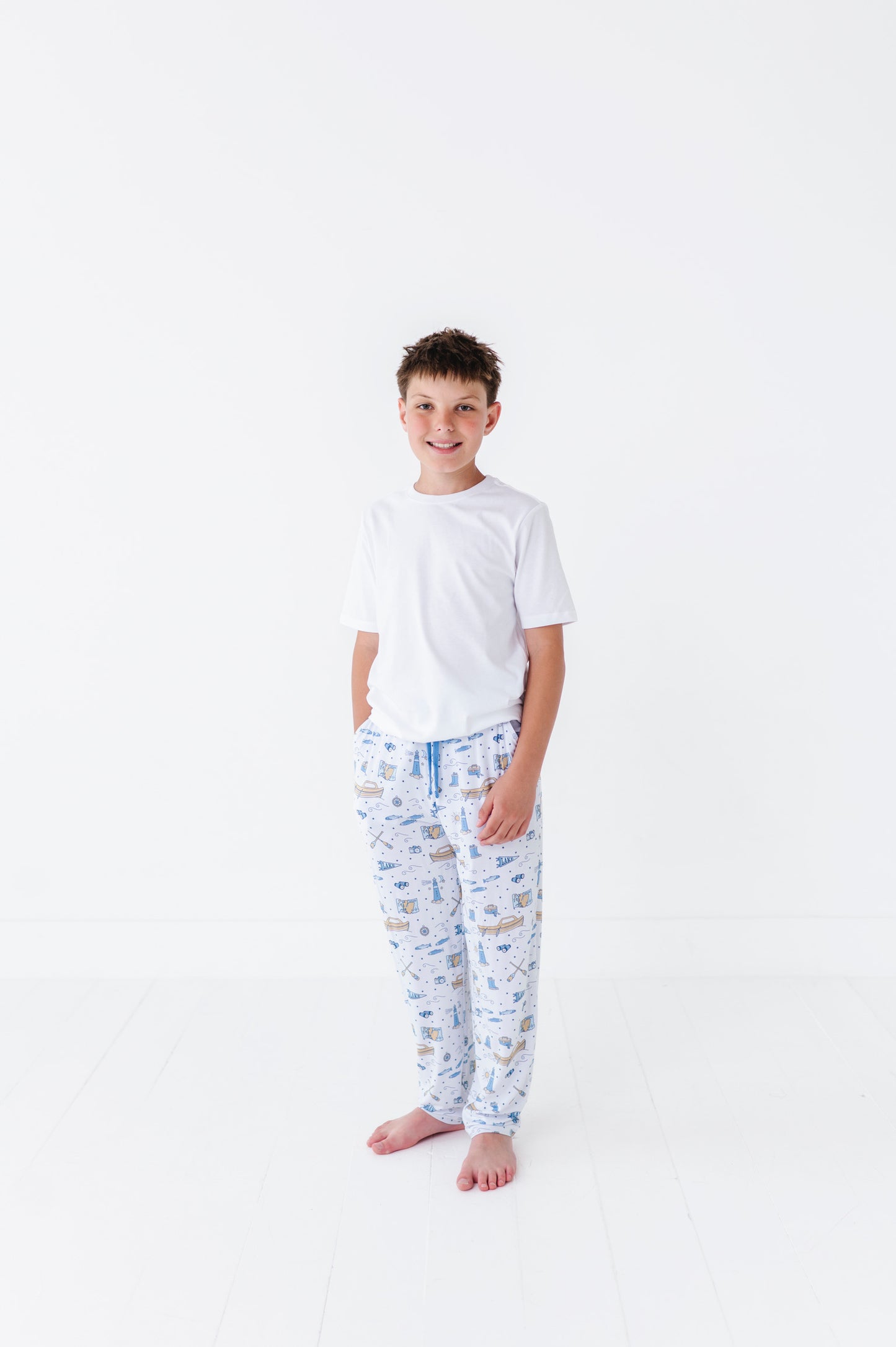 Lake it Or Leave It Boys Lounge Pants - Bigger Kids