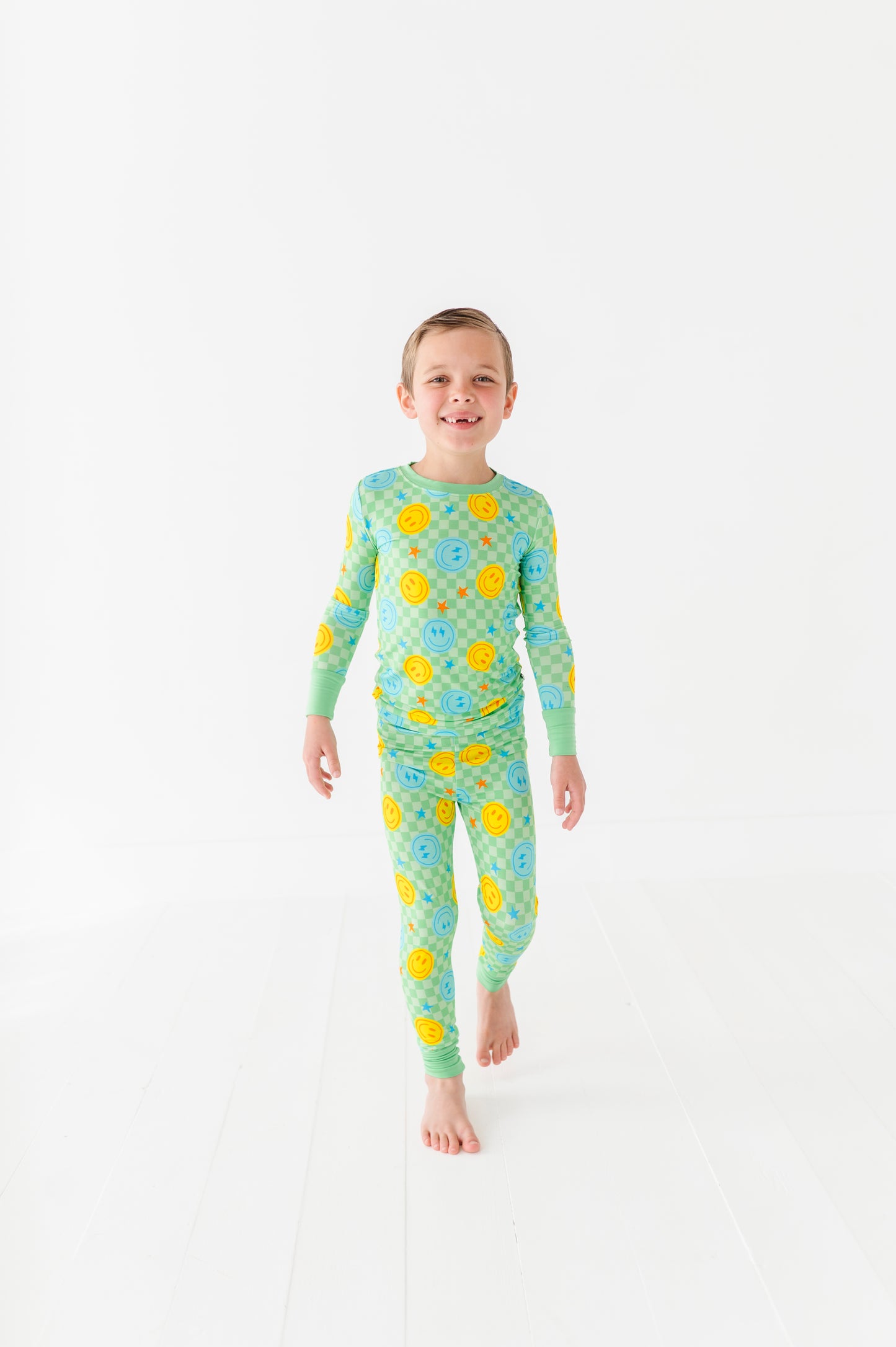 Electric Smiles Kids Pajamas