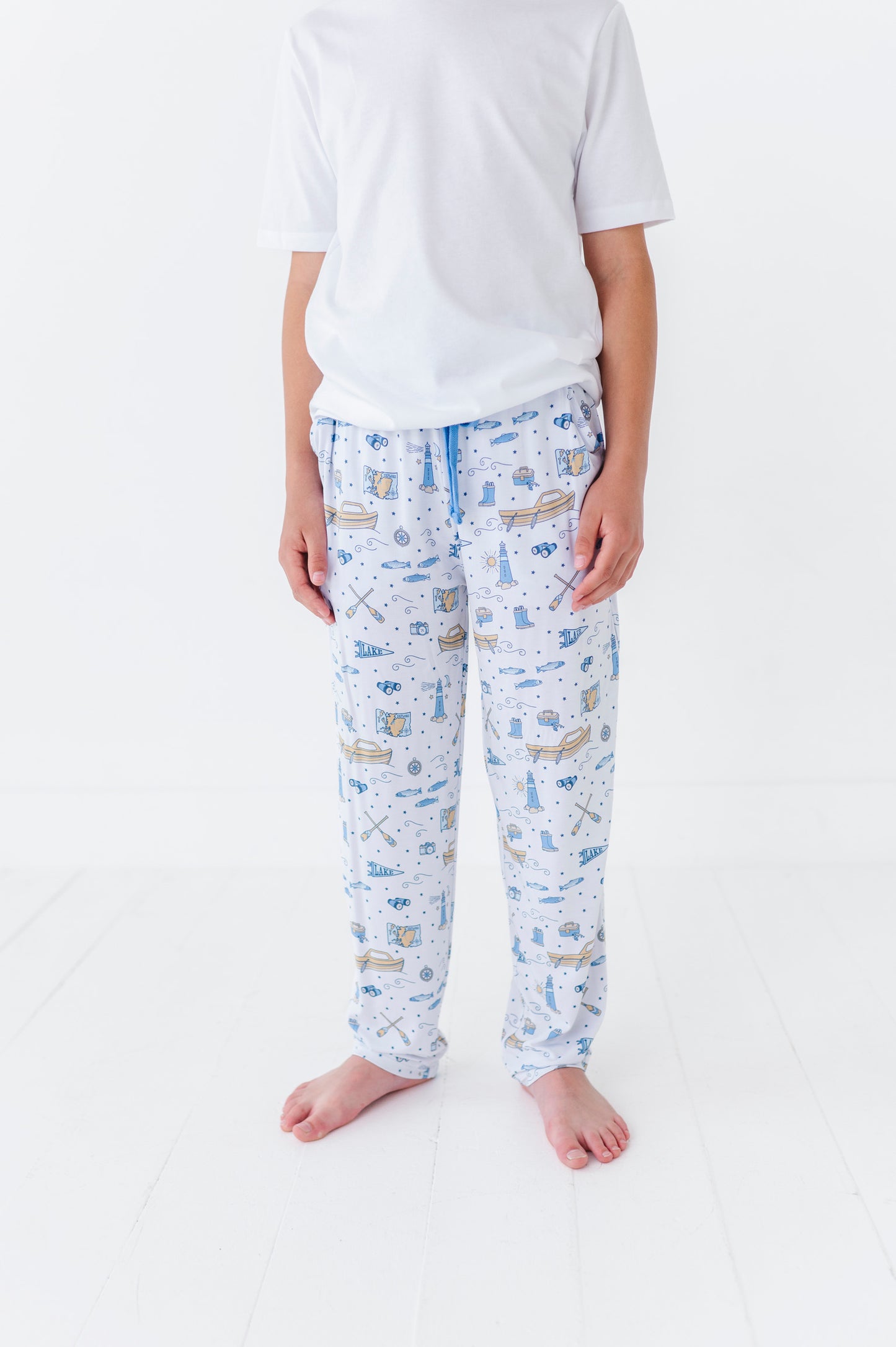 Lake it Or Leave It Boys Lounge Pants - Bigger Kids