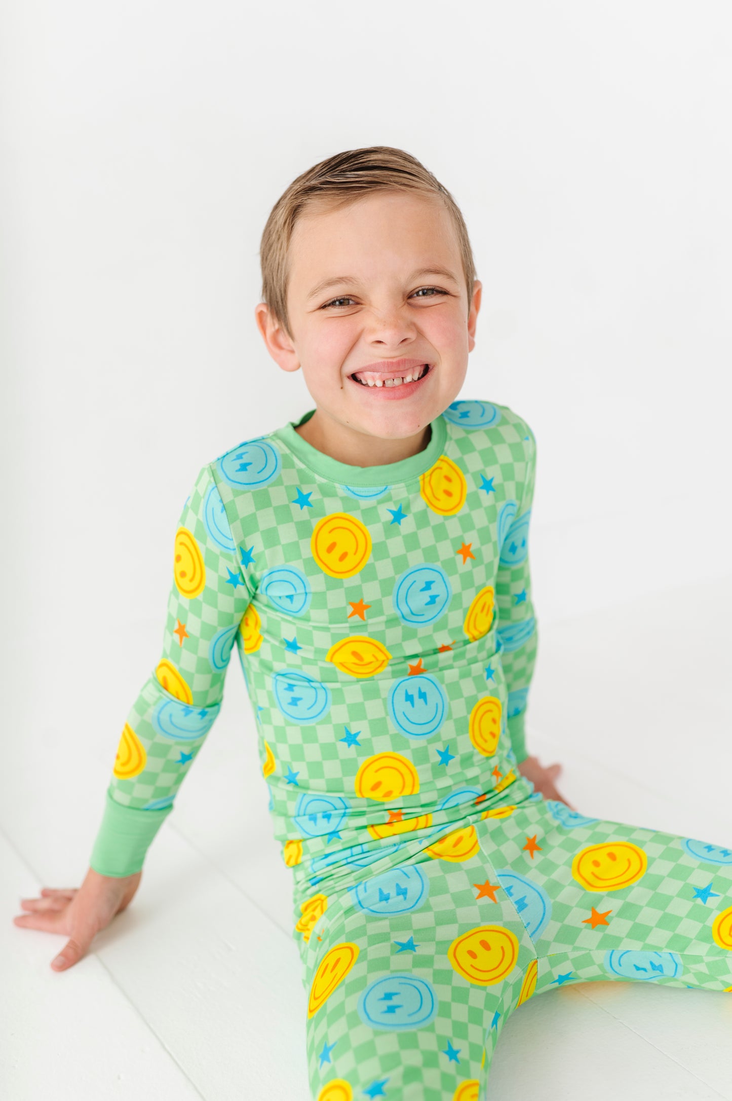 Electric Smiles Kids Pajamas