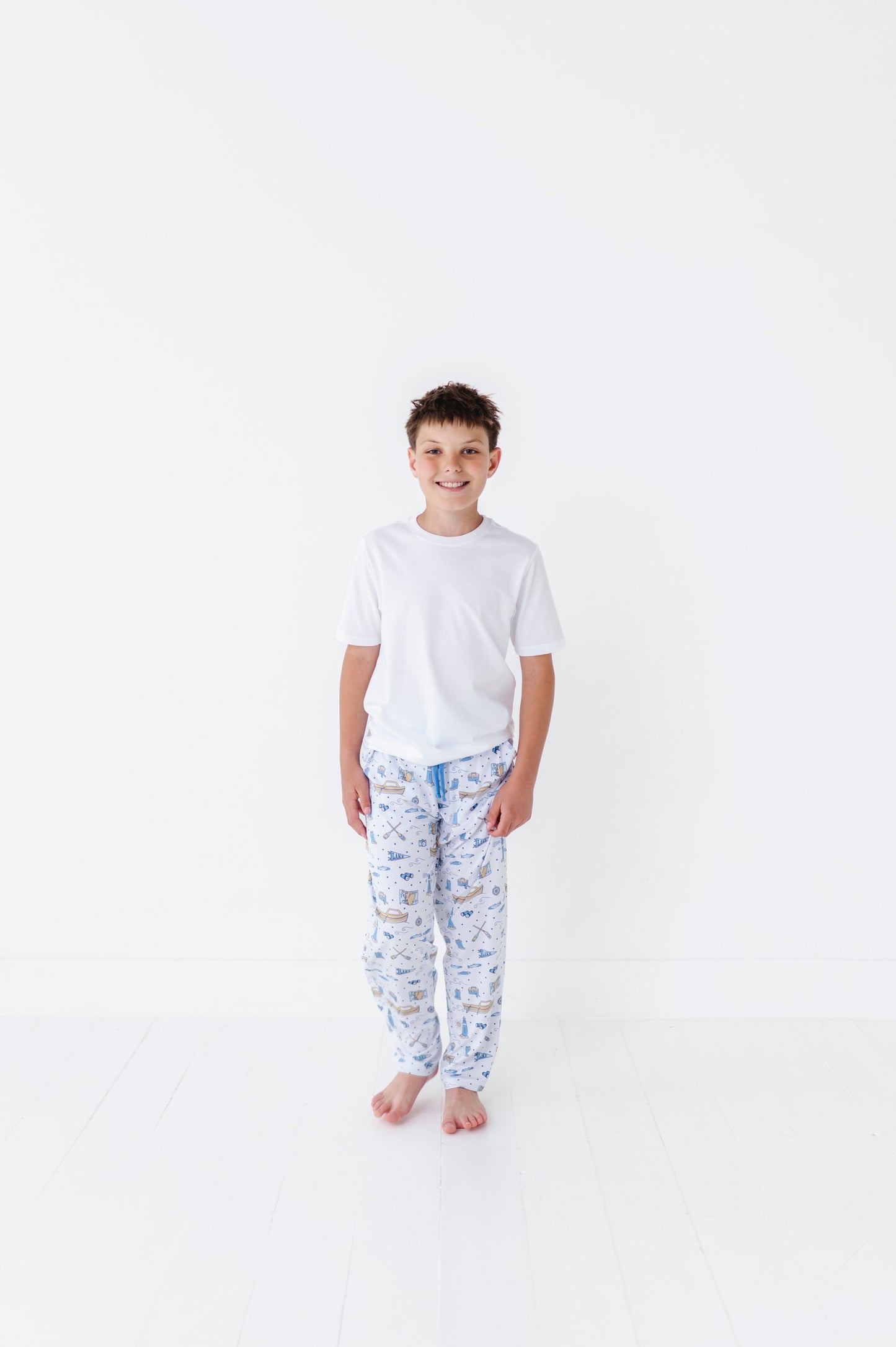 Lake it Or Leave It Boys Lounge Pants - Bigger Kids