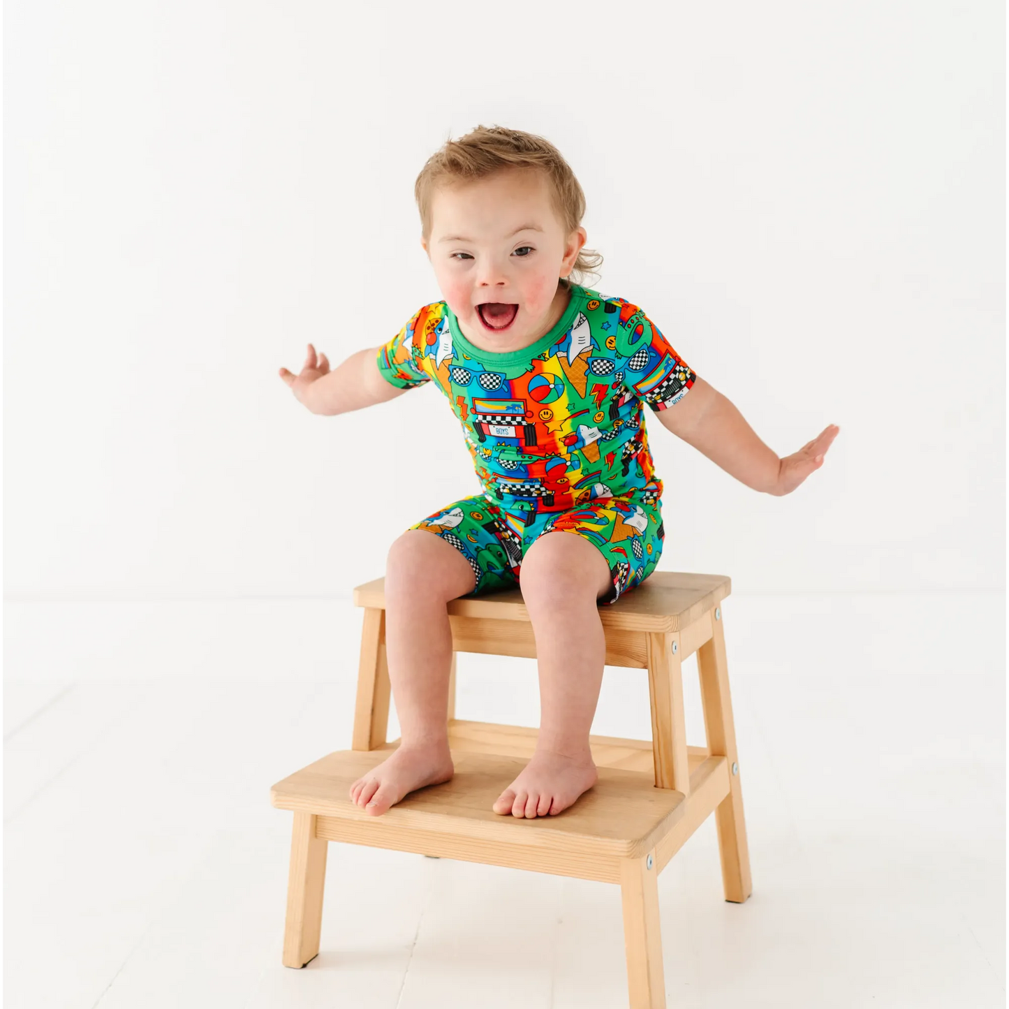Riptide Riders Shorts Pajamas