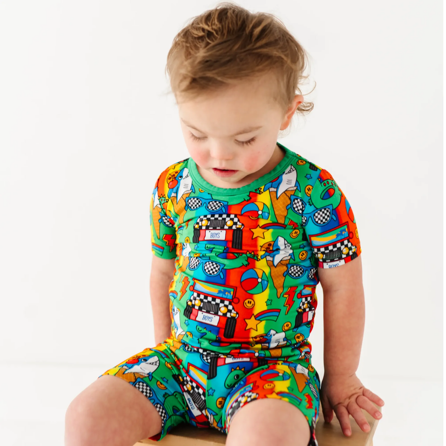 Riptide Riders Shorts Pajamas