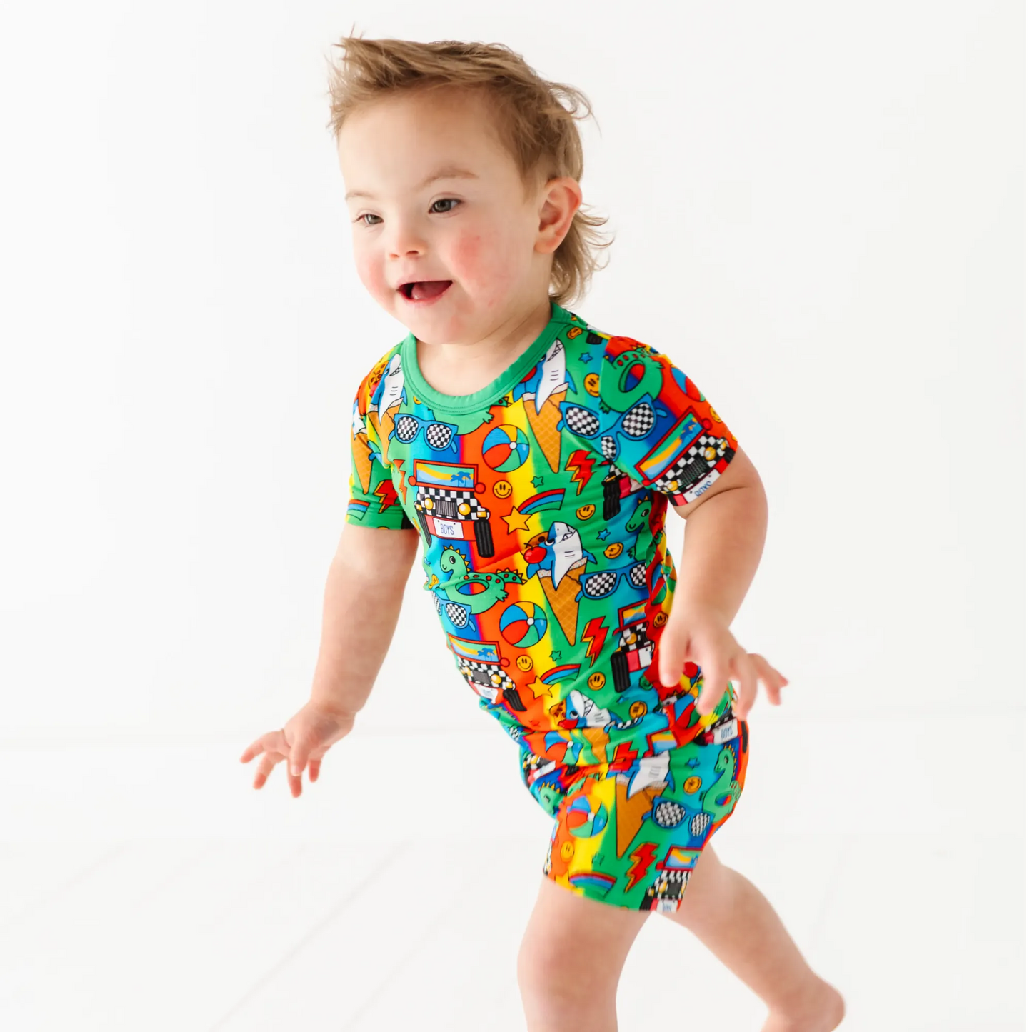 Riptide Riders Shorts Pajamas