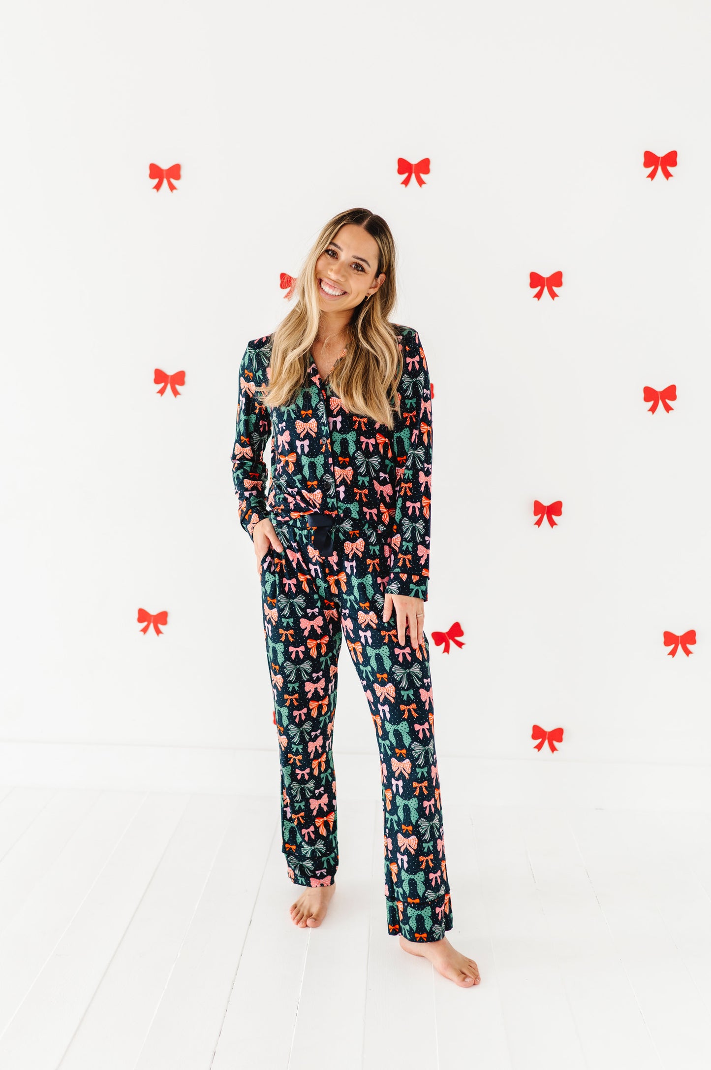 Merry Little Bows Mama Lounge Set