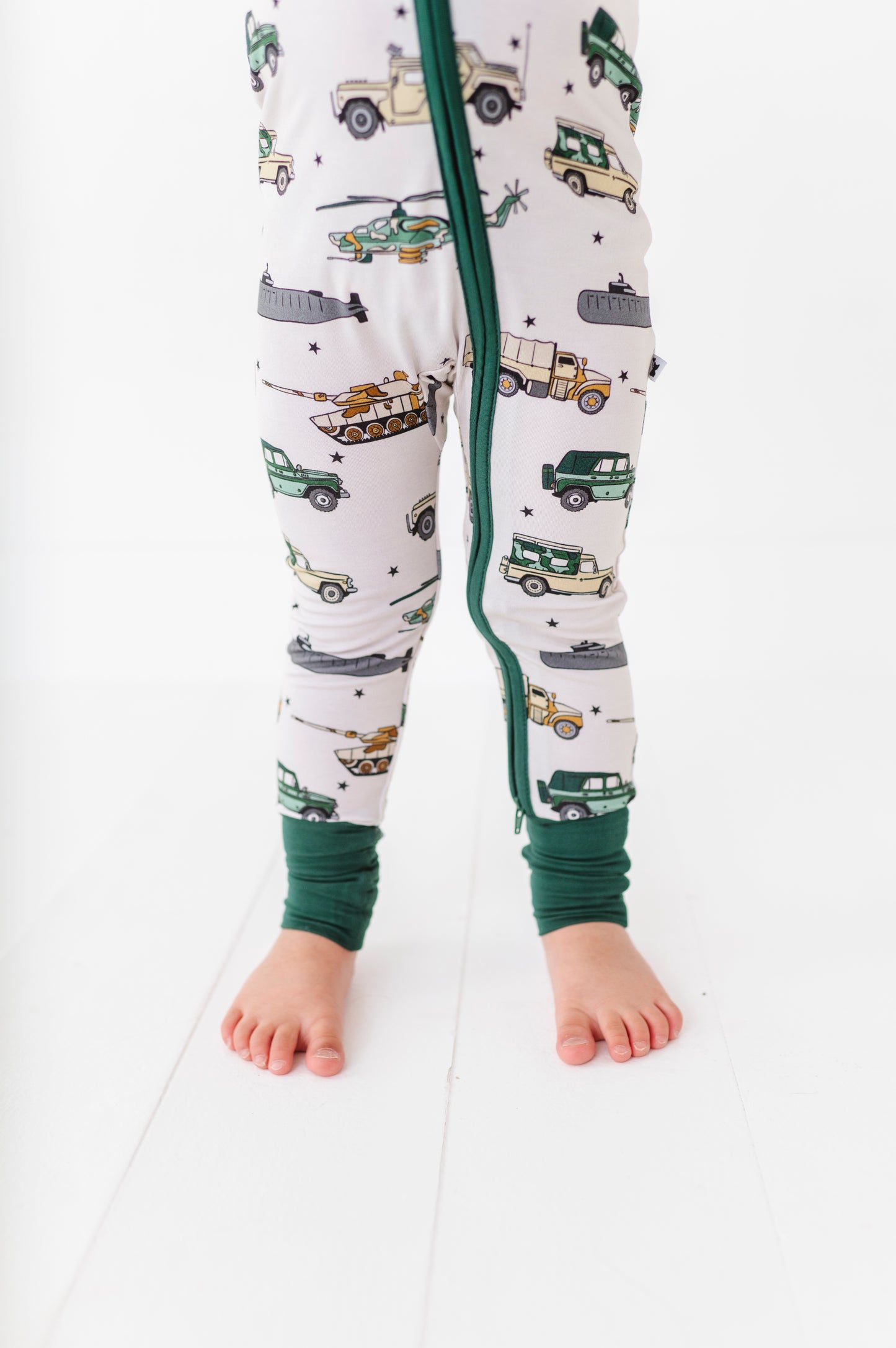 Tanks for Your Service Convertible Footies