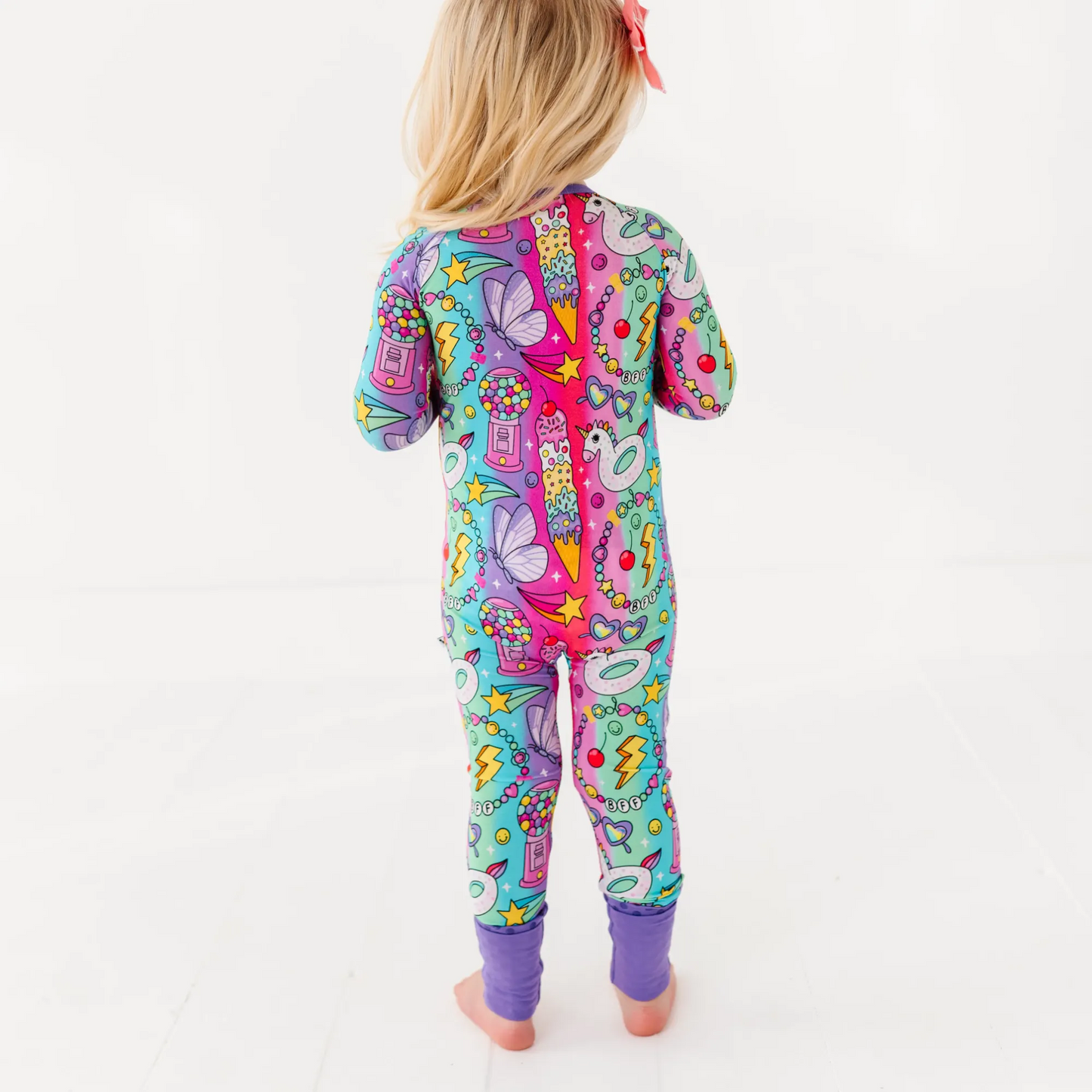 Cosmic Candyland Convertible Footie