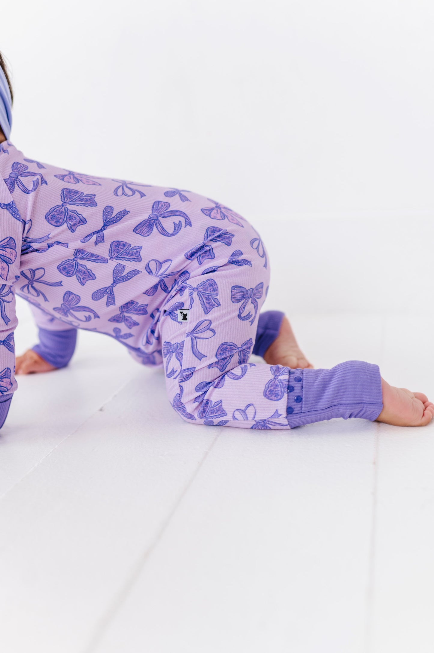 Preppy & Purple Convertible Footies