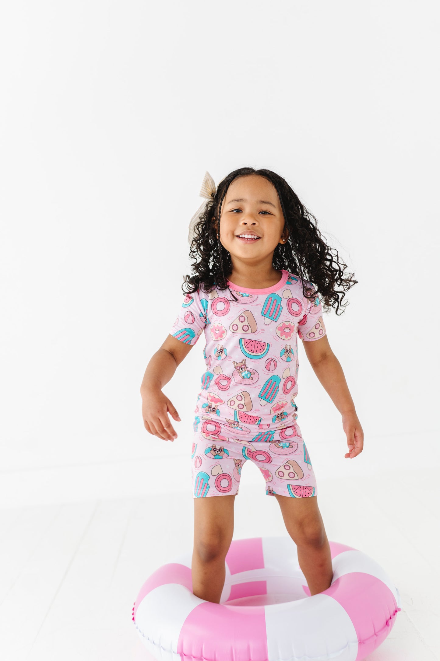 Poolside Pawty Kids Pajamas