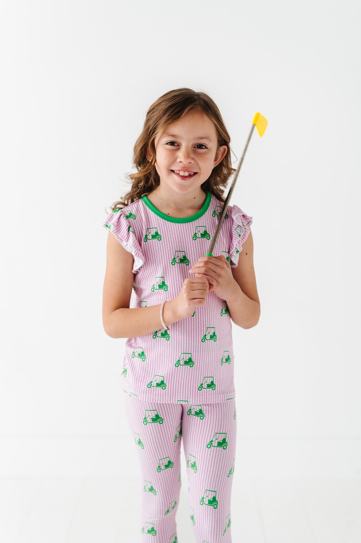 Who's Your Caddy Ruffle Pajamas Toddler/Kids