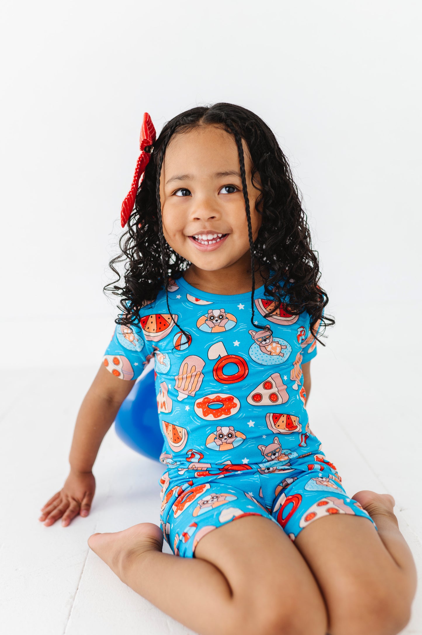 Poolside Pawty Kids Pajamas