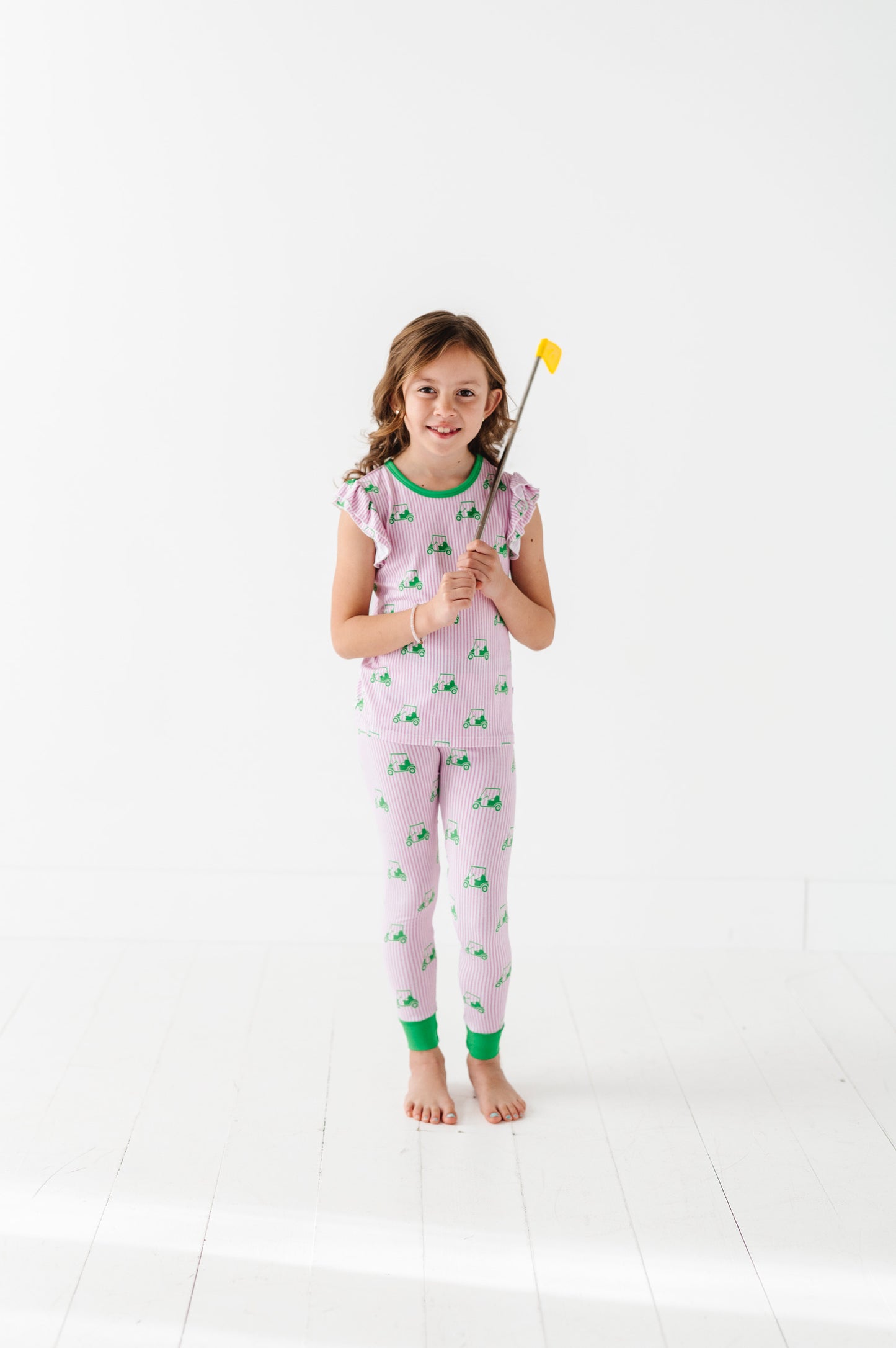Who's Your Caddy Ruffle Pajamas Toddler/Kids