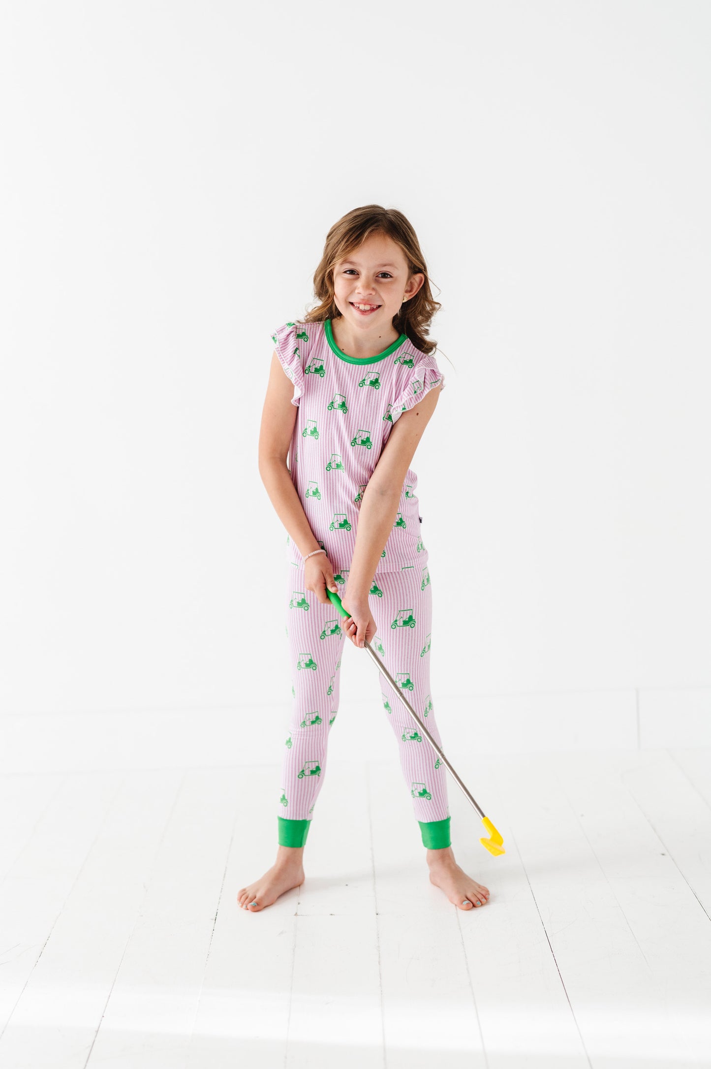 Who's Your Caddy Ruffle Pajamas Toddler/Kids