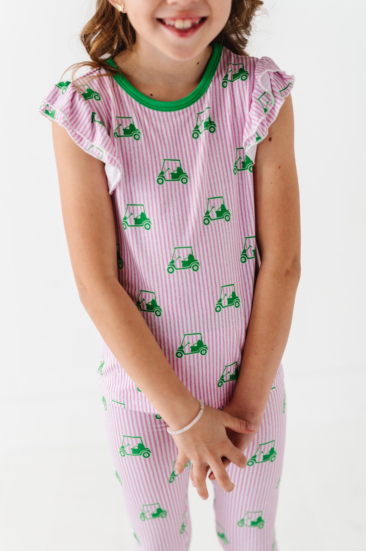 Who's Your Caddy Ruffle Pajamas Toddler/Kids