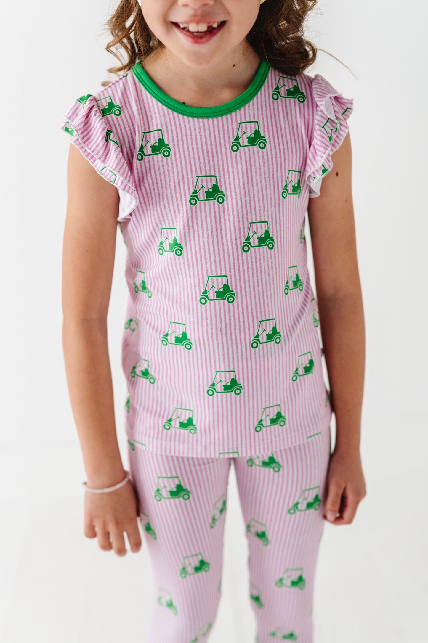 Who's Your Caddy Ruffle Pajamas Toddler/Kids