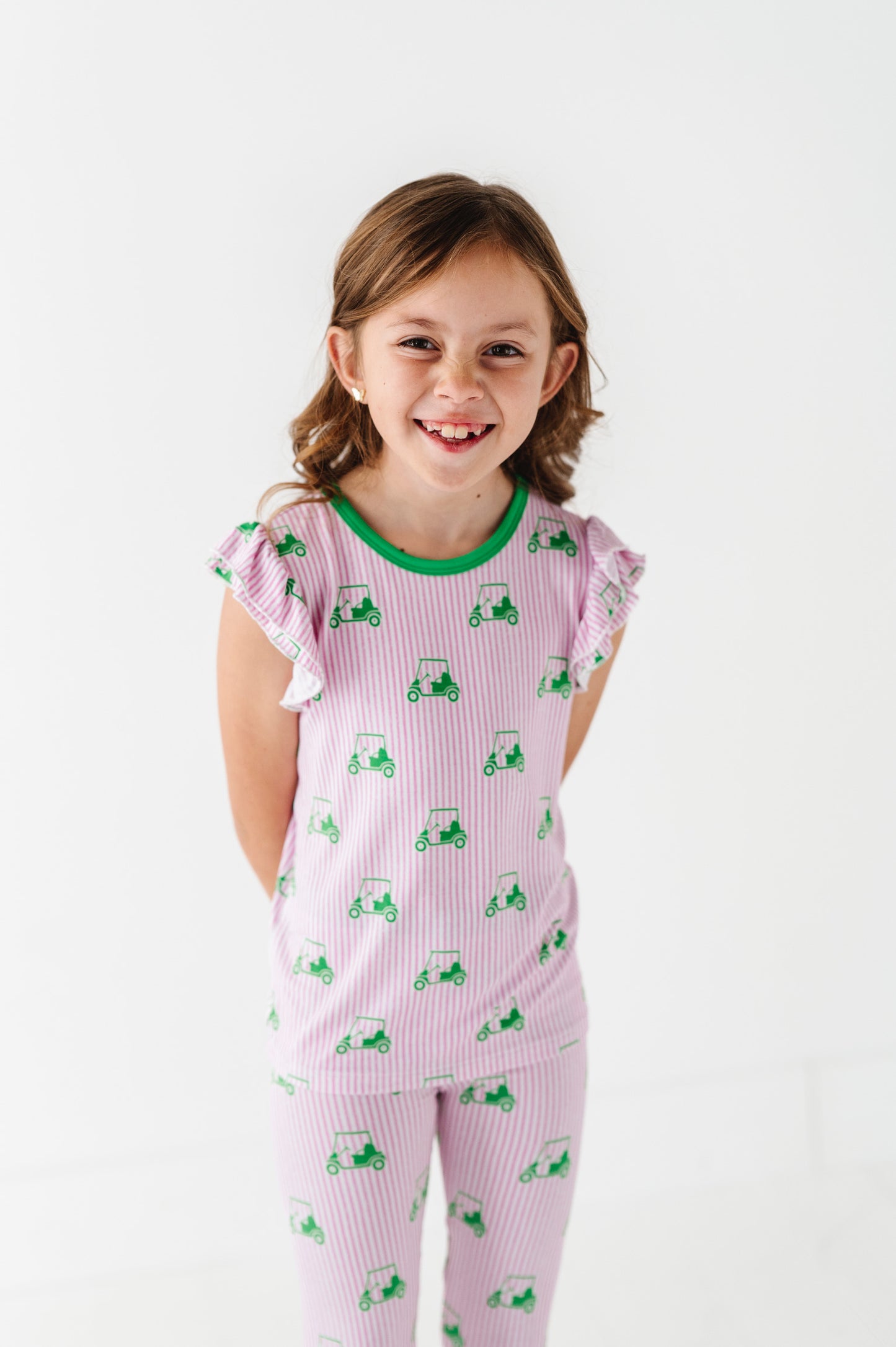 Who's Your Caddy Ruffle Pajamas Toddler/Kids