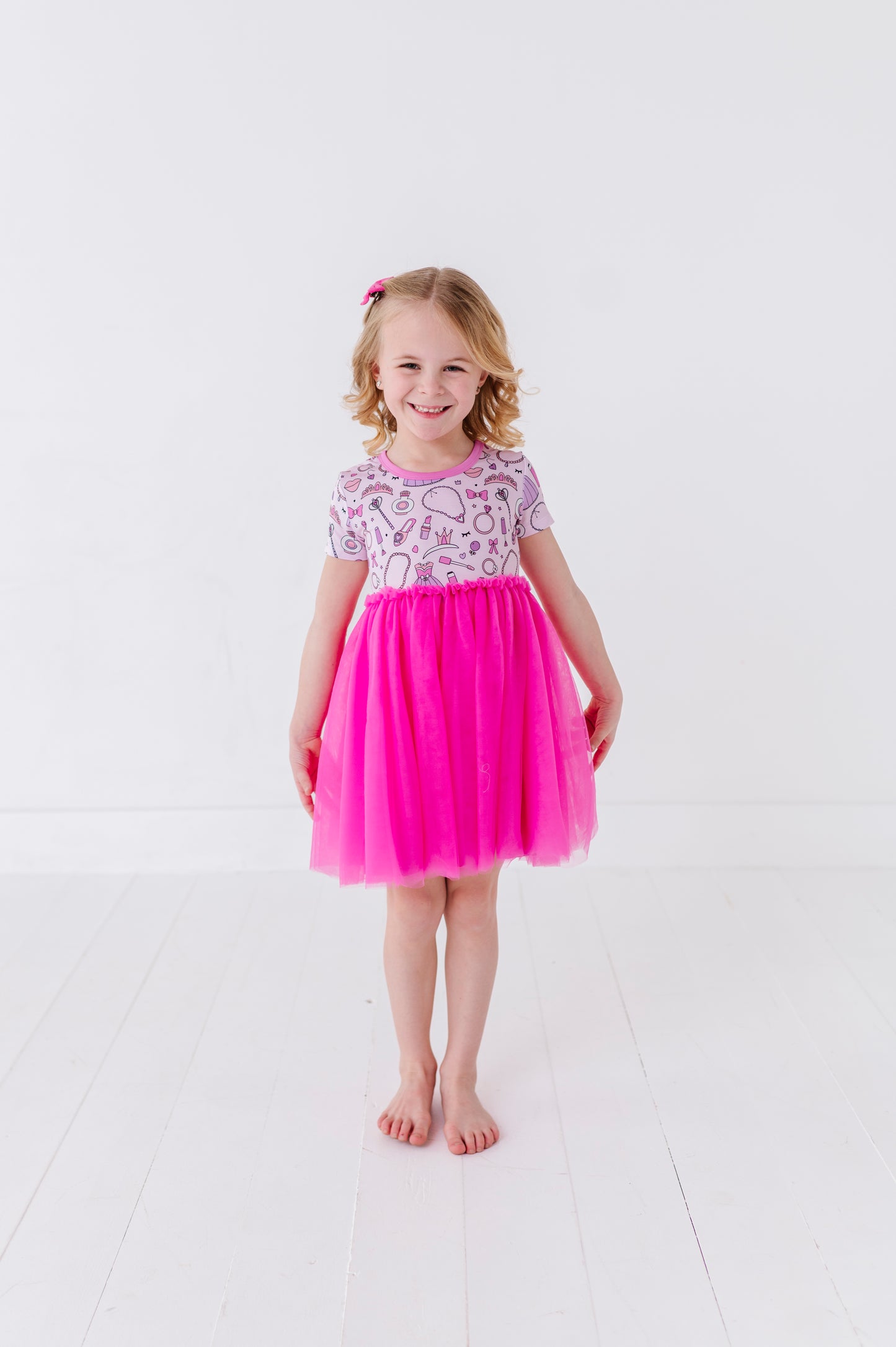 Sleeping Cutie Girls Tulle Dress
