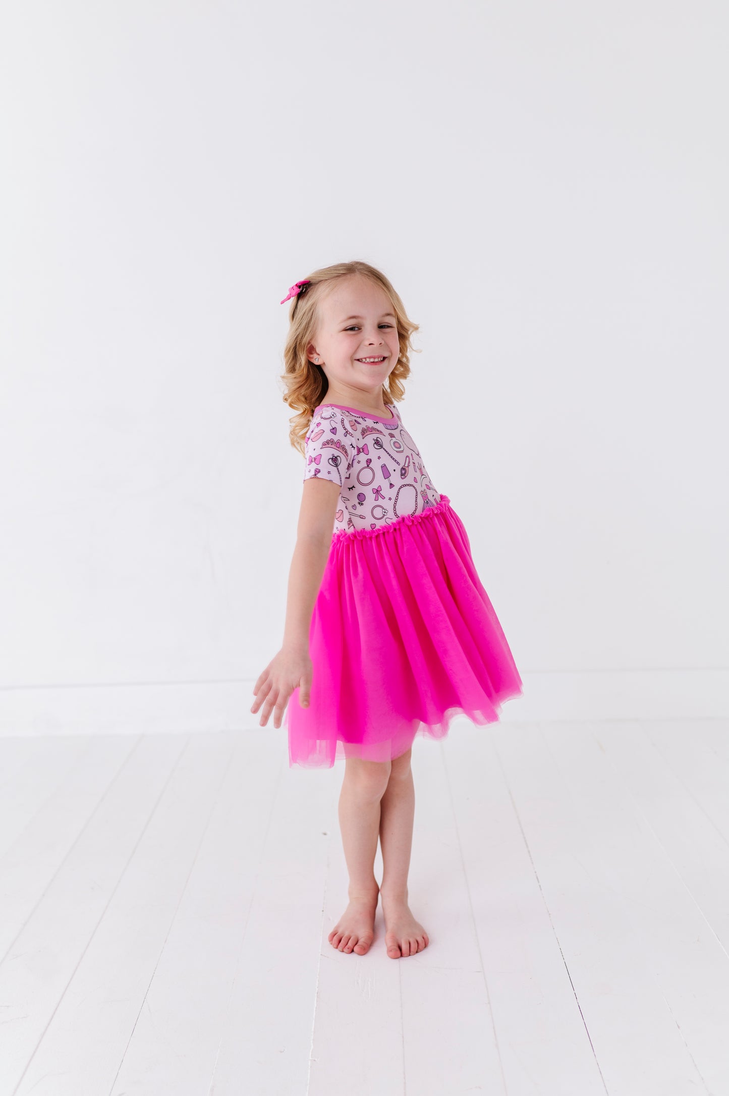 Sleeping Cutie Girls Tulle Dress
