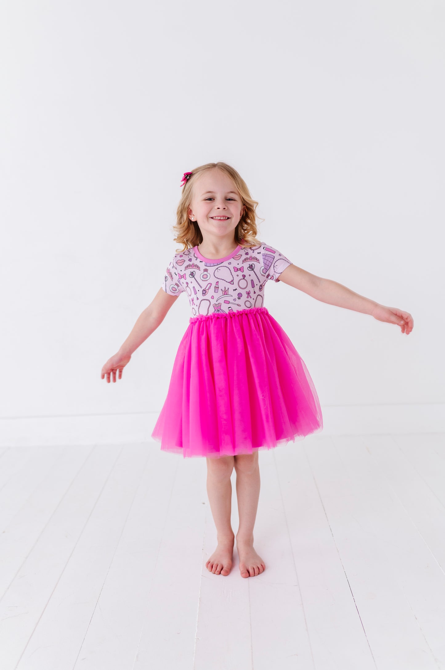Sleeping Cutie Girls Tulle Dress