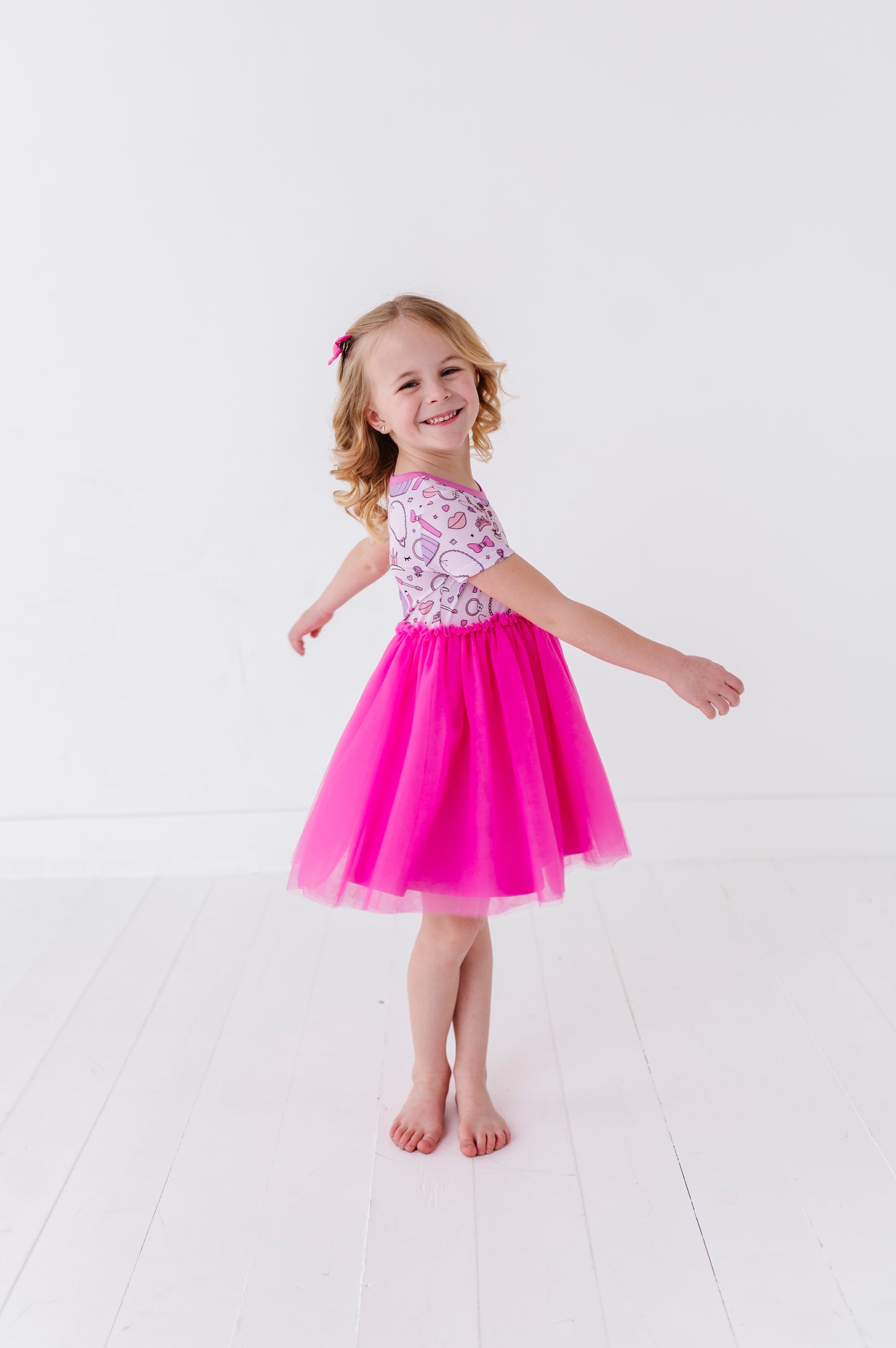 Sleeping Cutie Girls Tulle Dress